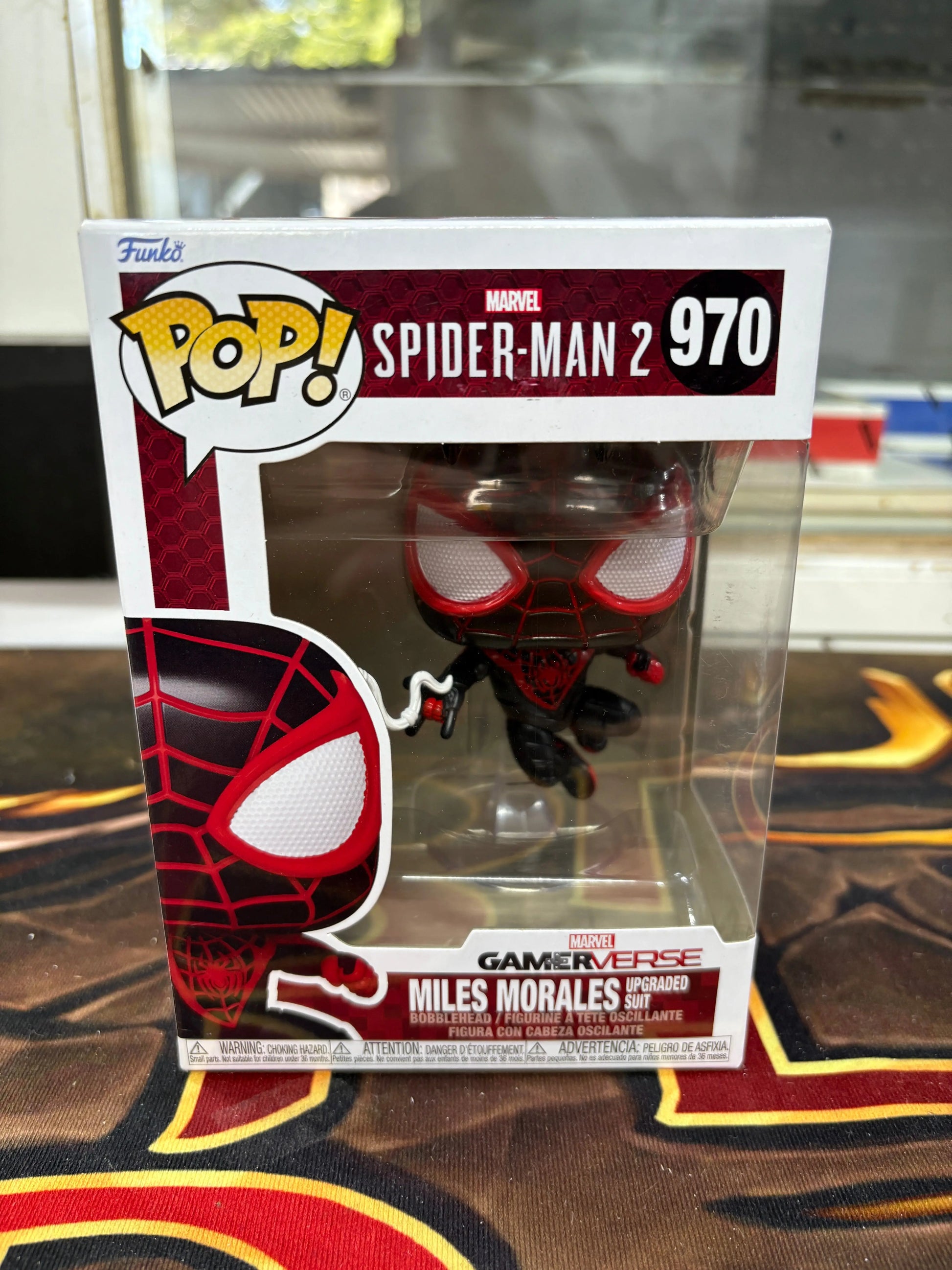 Funko Pop! Marvel Spider-Man 2 Gamerverse Miles Morales Upgraded Suit Pop! #970 FRENLY BRICKS - Open 7 Days