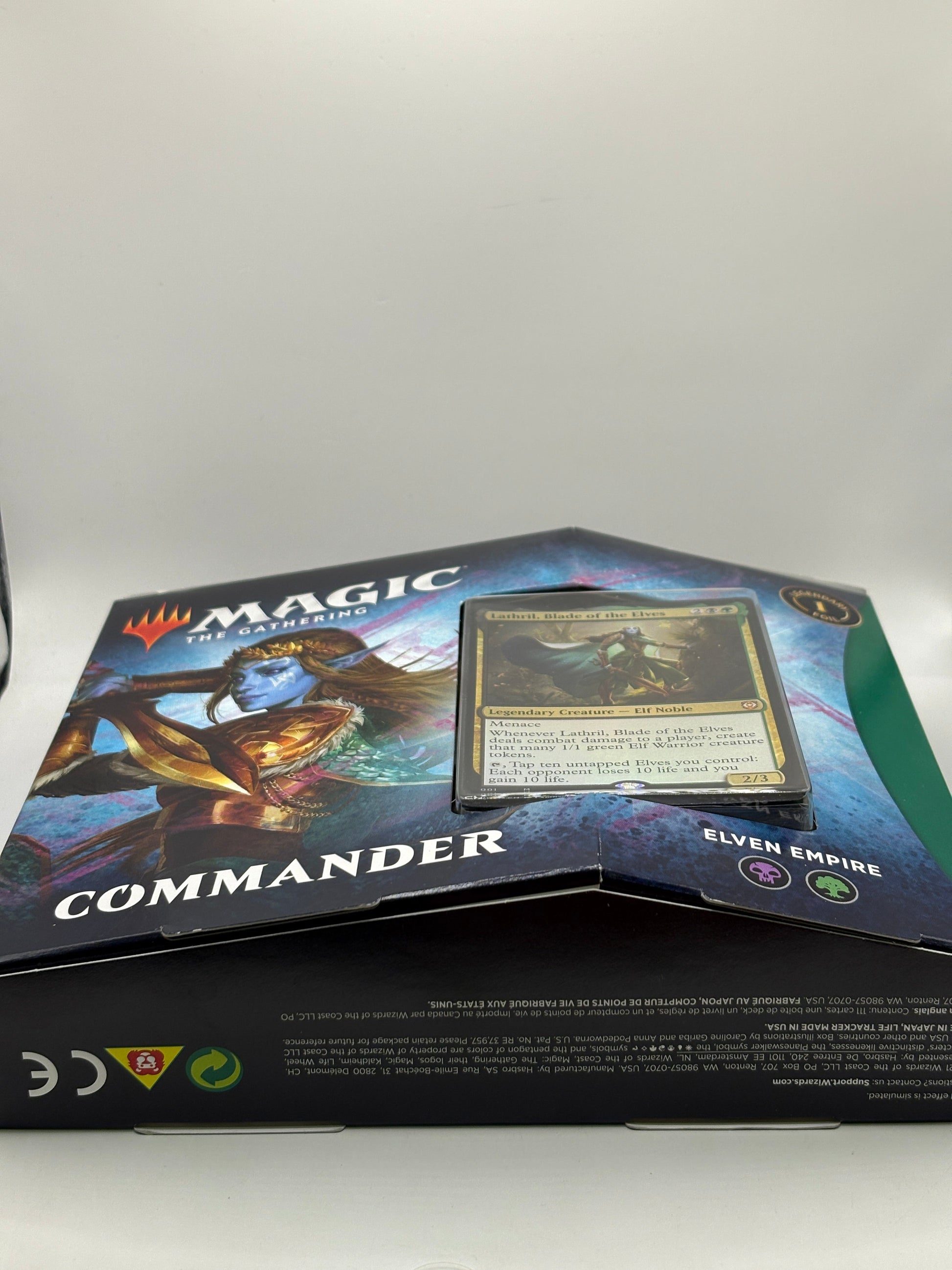 Magic The Gathering Commander Deck Elven Empire - Lathril, Blade of the Elves Sealed FRENLY BRICKS - Open 7 Days