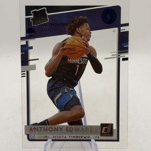 2020-21 Clearly Donruss Rated Rookie Anthony Edwards #96 - RC Timberwolves FRENLY BRICKS - Open 7 Days