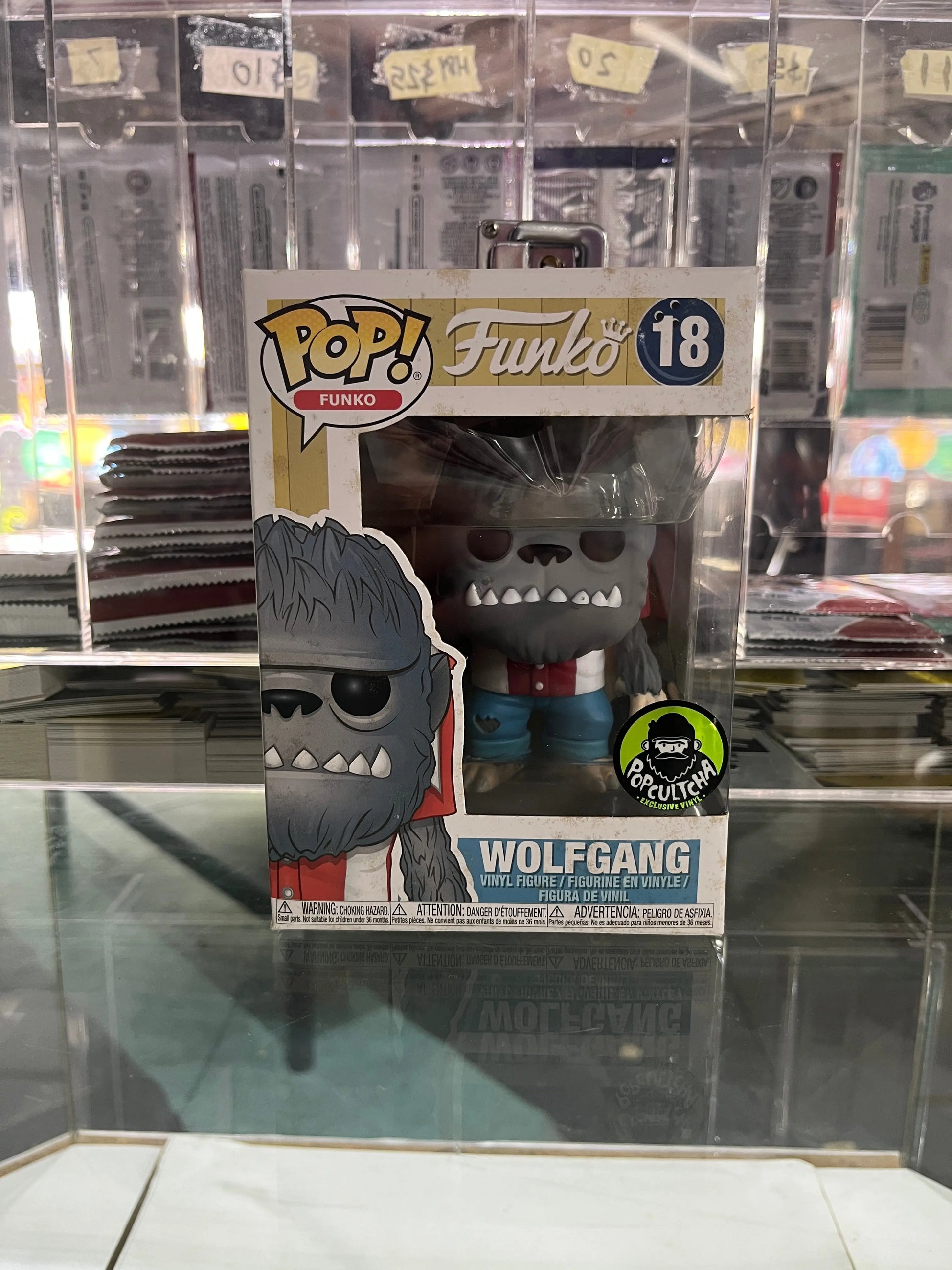 Funko Pop! #18 Wolfgang Fantastik Plastik Limited Edition FRENLY BRICKS - Open 7 Days