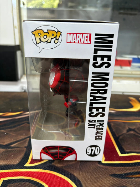 Funko Pop! Marvel Spider-Man 2 Gamerverse Miles Morales Upgraded Suit Pop! #970 FRENLY BRICKS - Open 7 Days