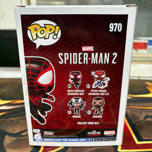 Funko Pop! Marvel Spider-Man 2 Gamerverse Miles Morales Upgraded Suit Pop! #970 FRENLY BRICKS - Open 7 Days