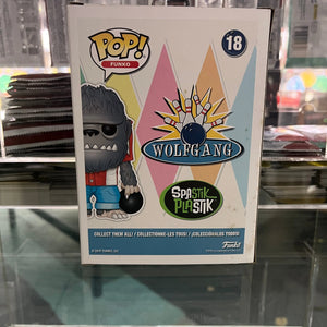 Funko Pop! #18 Wolfgang Fantastik Plastik Limited Edition FRENLY BRICKS - Open 7 Days