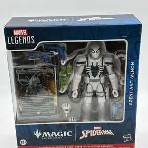 Marvel Legends Series 6” Spider-man Magic The Gathering Agent Anti-Venom Sealed FRENLY BRICKS - Open 7 Days