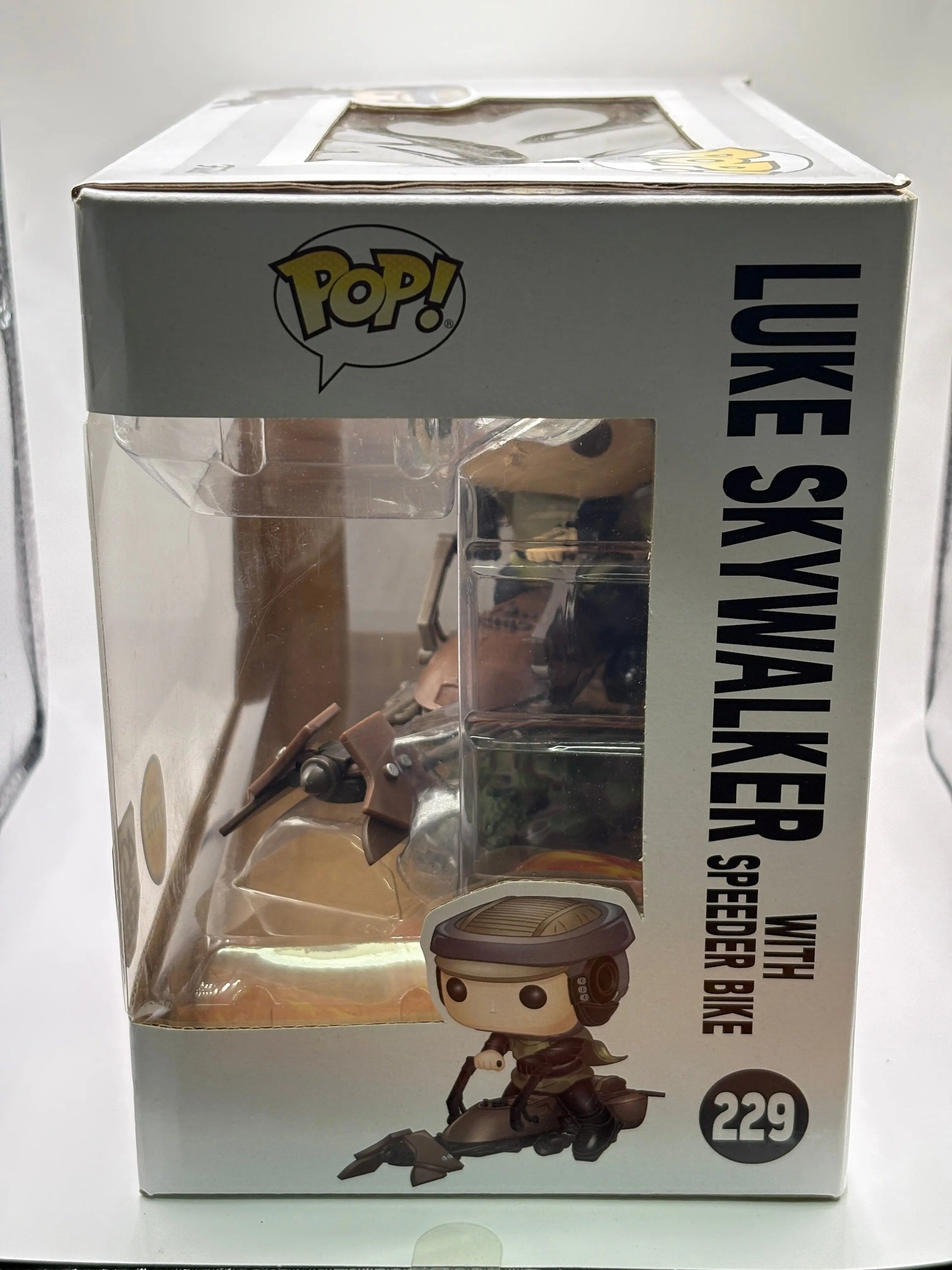 Funko POP! Star Wars #229 Luke Skywalker with Speeder Bike Limited Chase Edition FRENLY BRICKS - Open 7 Days
