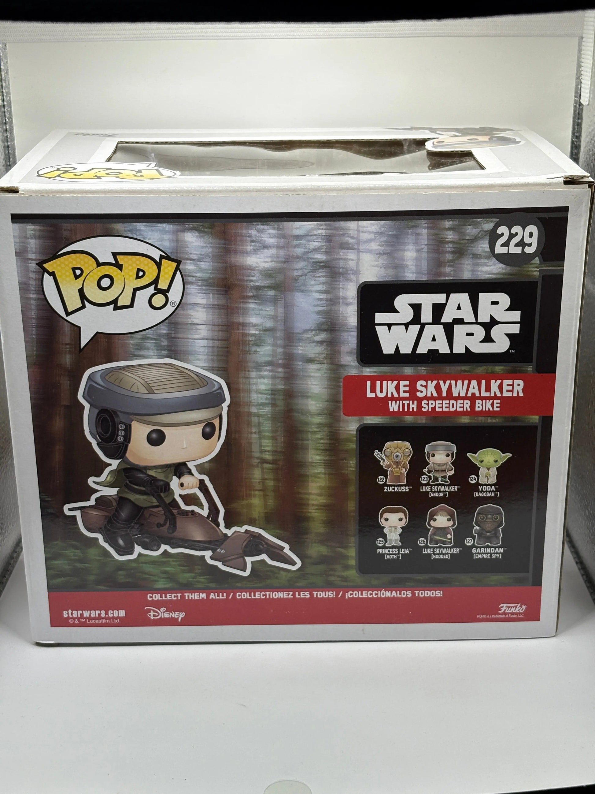Funko POP! Star Wars #229 Luke Skywalker with Speeder Bike Limited Chase Edition FRENLY BRICKS - Open 7 Days