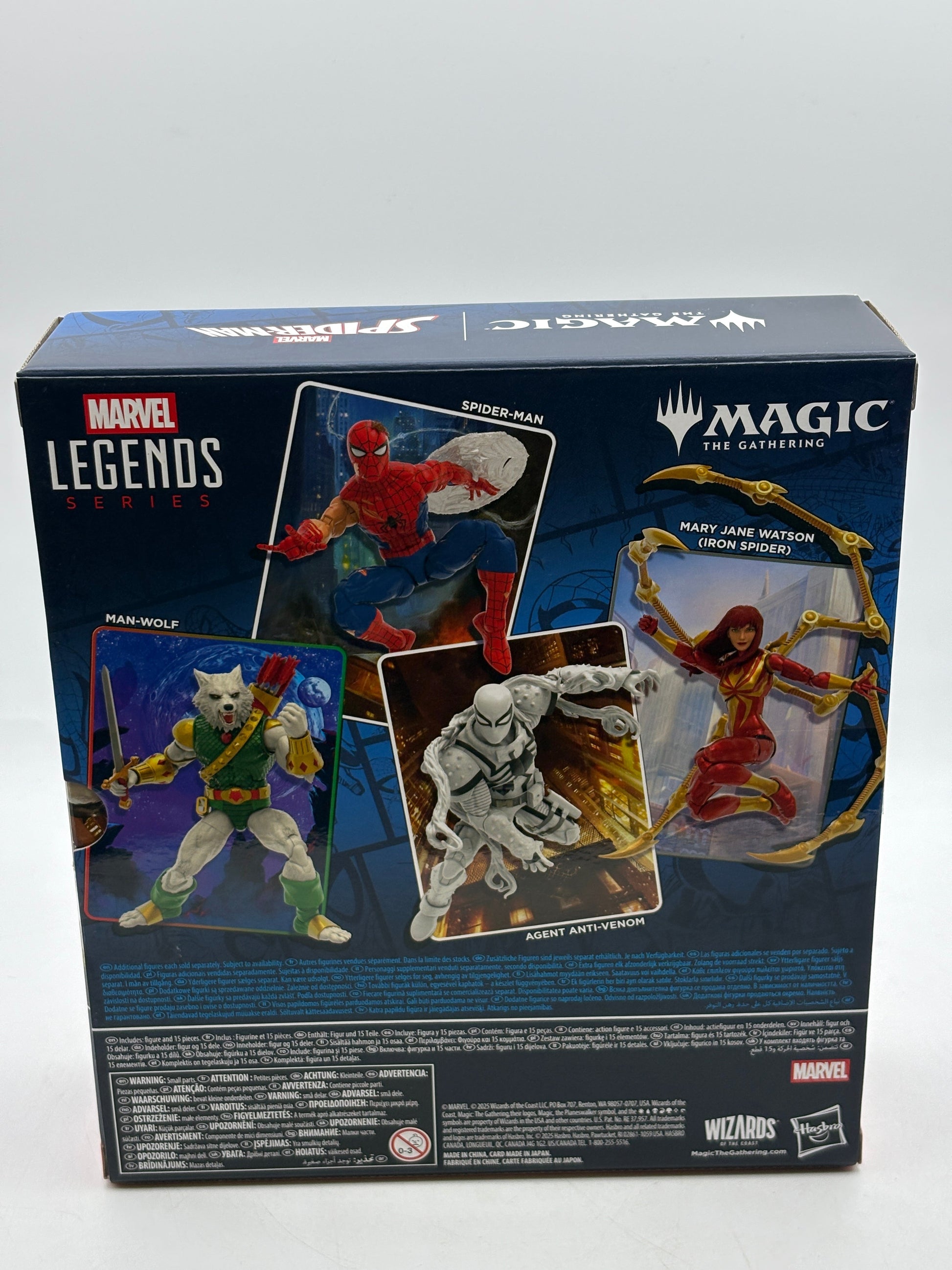 Marvel Legends Series 6” Spider-man Magic The Gathering Agent Anti-Venom Sealed FRENLY BRICKS - Open 7 Days