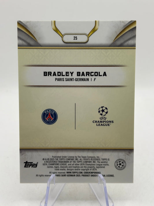 2025 Topps Reverence Champions League - Bradley Barcola #25 /99