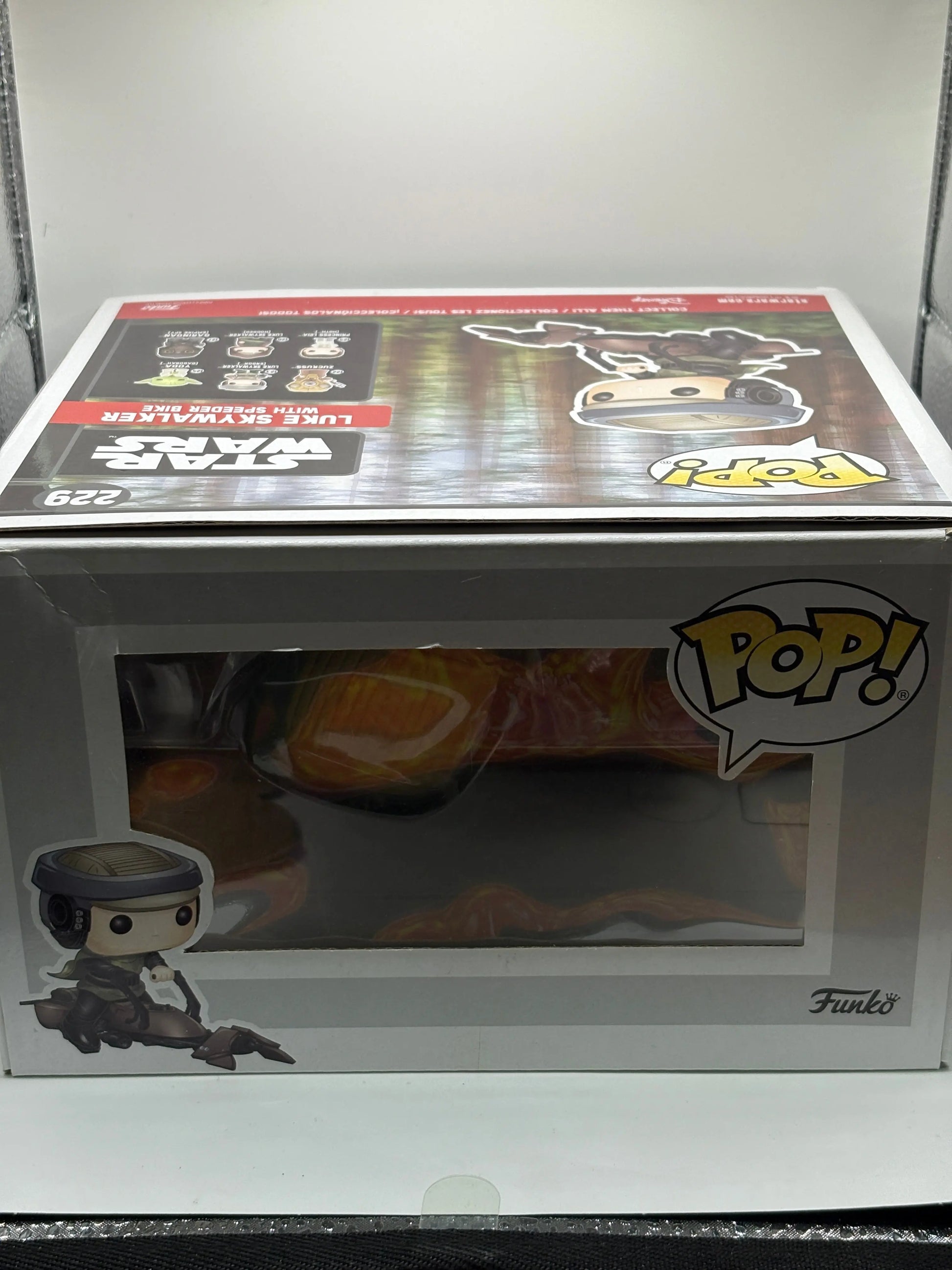 Funko POP! Star Wars #229 Luke Skywalker with Speeder Bike Limited Chase Edition FRENLY BRICKS - Open 7 Days