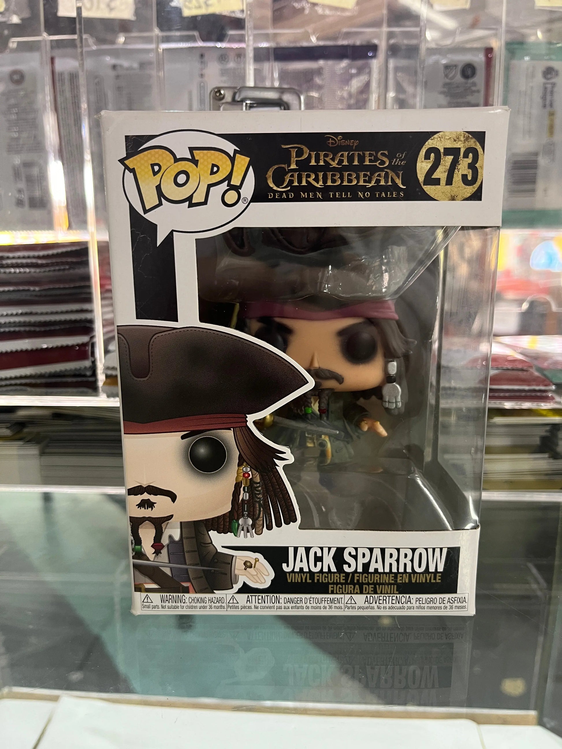 Funko Pop! Disney - Captain Jack Sparrow #273 FRENLY BRICKS - Open 7 Days