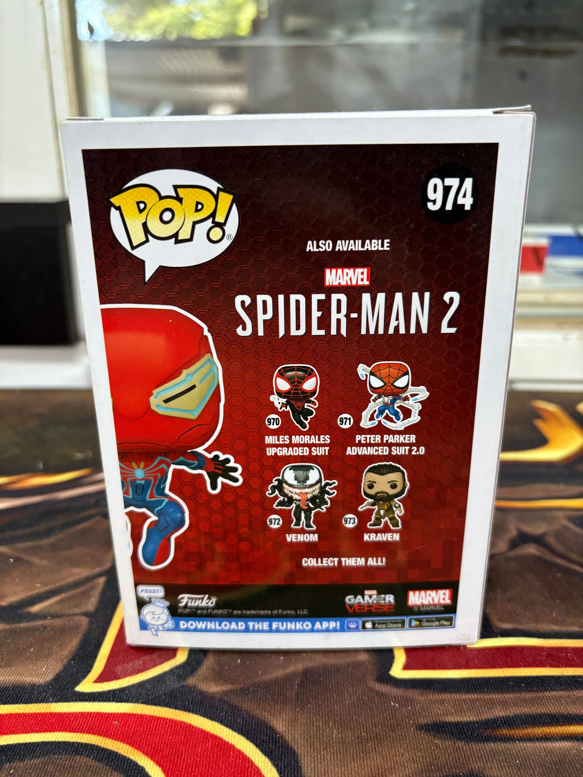 Marvel Peter Parker Velocity Suit Funko Pop! Vinyl Figure #974 FRENLY BRICKS - Open 7 Days