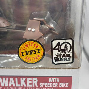 Funko POP! Star Wars #229 Luke Skywalker with Speeder Bike Limited Chase Edition FRENLY BRICKS - Open 7 Days