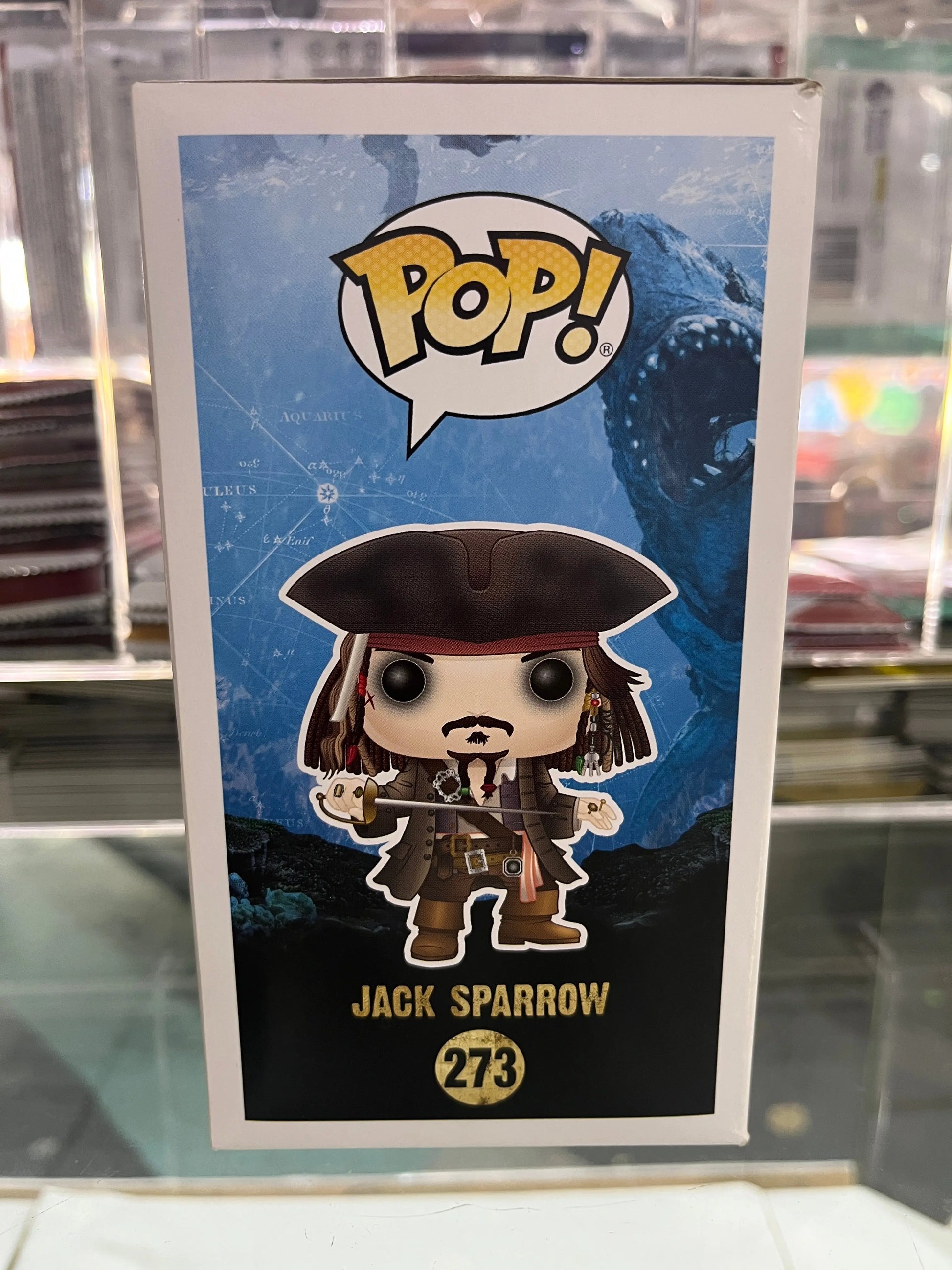 Funko Pop! Disney - Captain Jack Sparrow #273 FRENLY BRICKS - Open 7 Days
