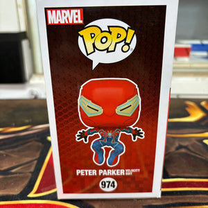 Marvel Peter Parker Velocity Suit Funko Pop! Vinyl Figure #974 FRENLY BRICKS - Open 7 Days