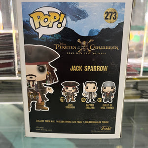 Funko Pop! Disney - Captain Jack Sparrow #273 FRENLY BRICKS - Open 7 Days