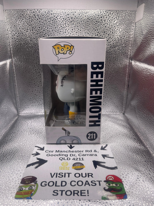 Funko Pop Vinyl Figure - Disney - Behemoth # 211 Glows in the Dark FRENLY BRICKS - Open 7 Days