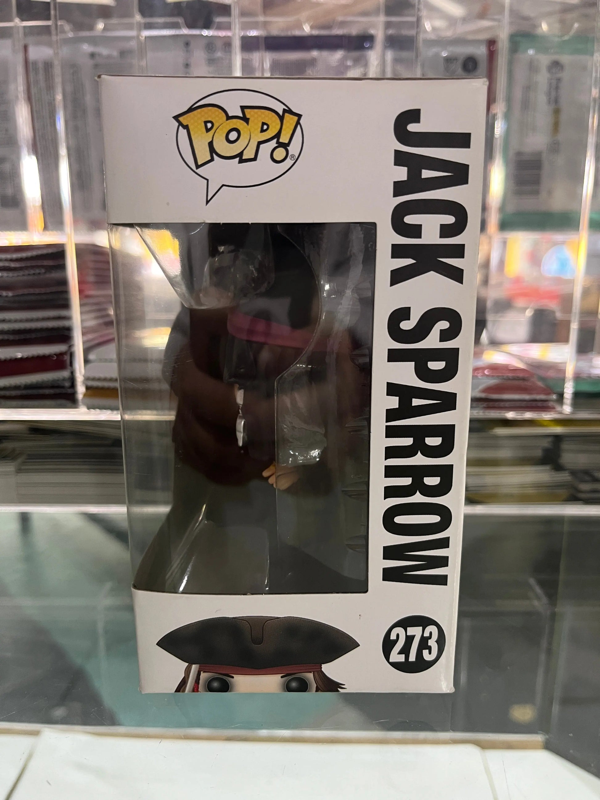 Funko Pop! Disney - Captain Jack Sparrow #273 FRENLY BRICKS - Open 7 Days