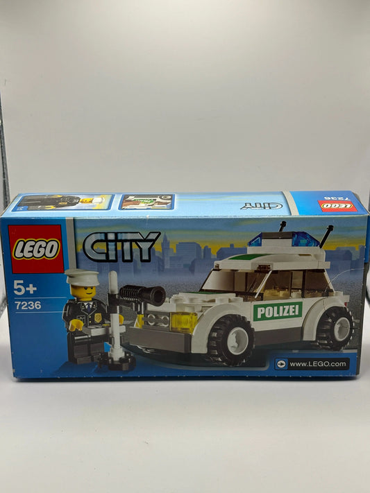 LEGO City #7236 Police Car Brand New in Box Sealed FRENLY BRICKS - Open 7 Days