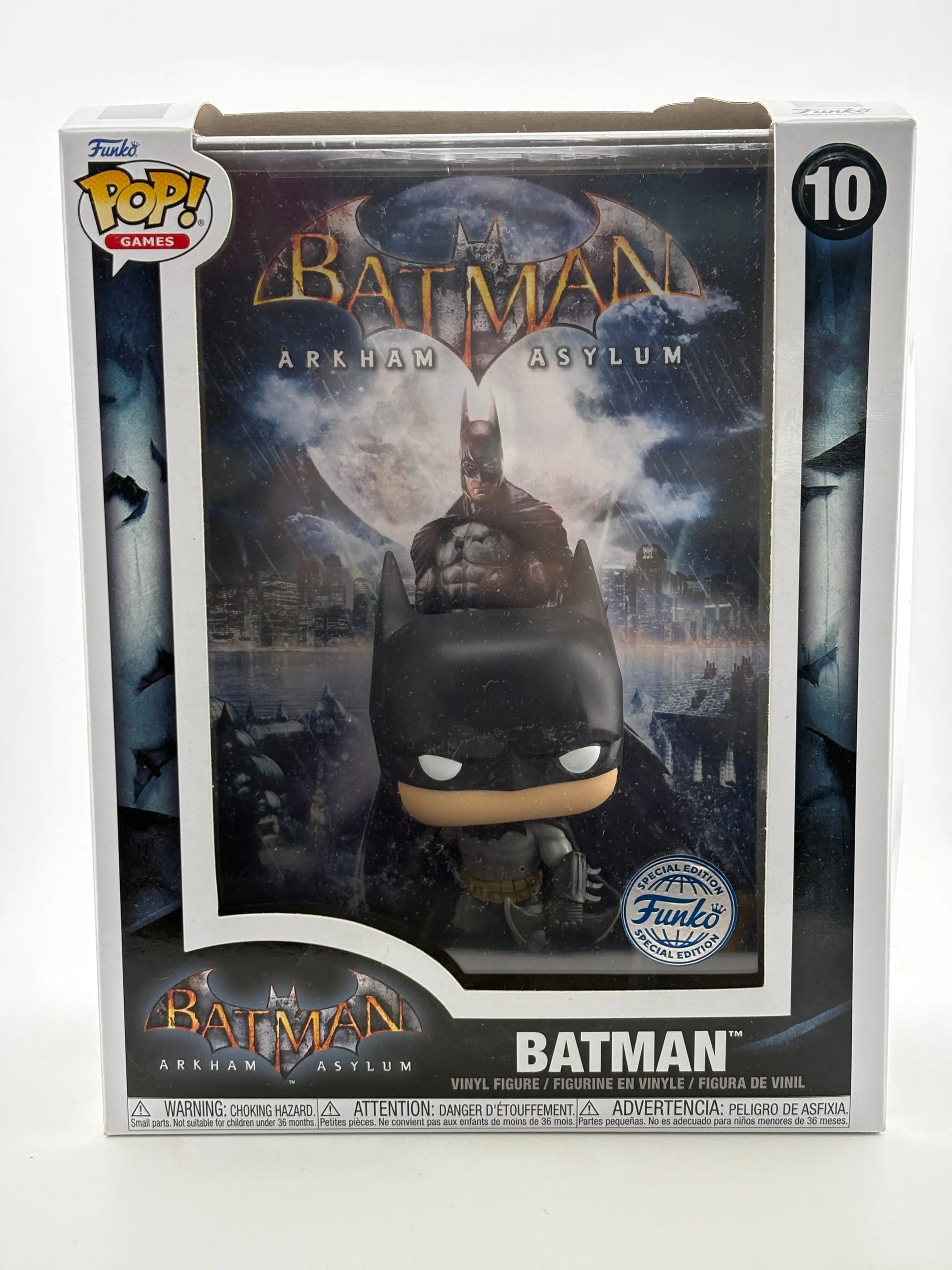 Funko POP! Games Batman Arkham Asylum #10 Batman Special Edition Game Cover FRENLY BRICKS - Open 7 Days image 1