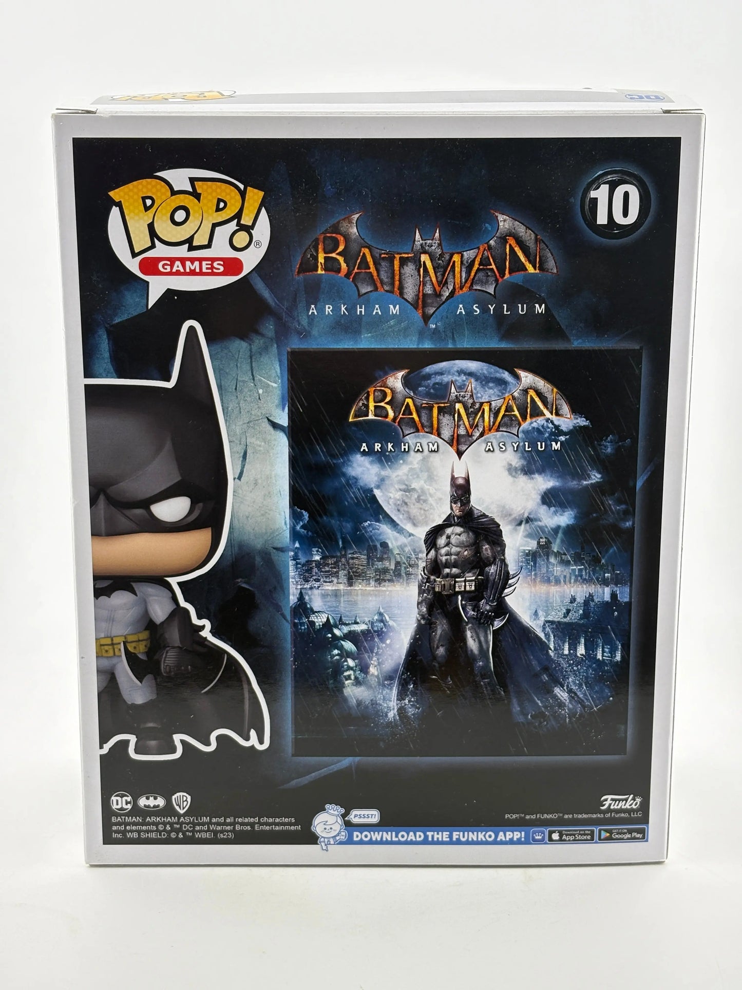 Funko POP! Games Batman Arkham Asylum #10 Batman Special Edition Game Cover FRENLY BRICKS - Open 7 Days