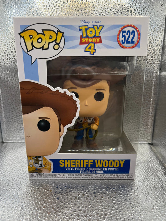 Funko POP Disney Pixar - Toy Story 4 - Sheriff Woody #522 FRENLY BRICKS - Open 7 Days