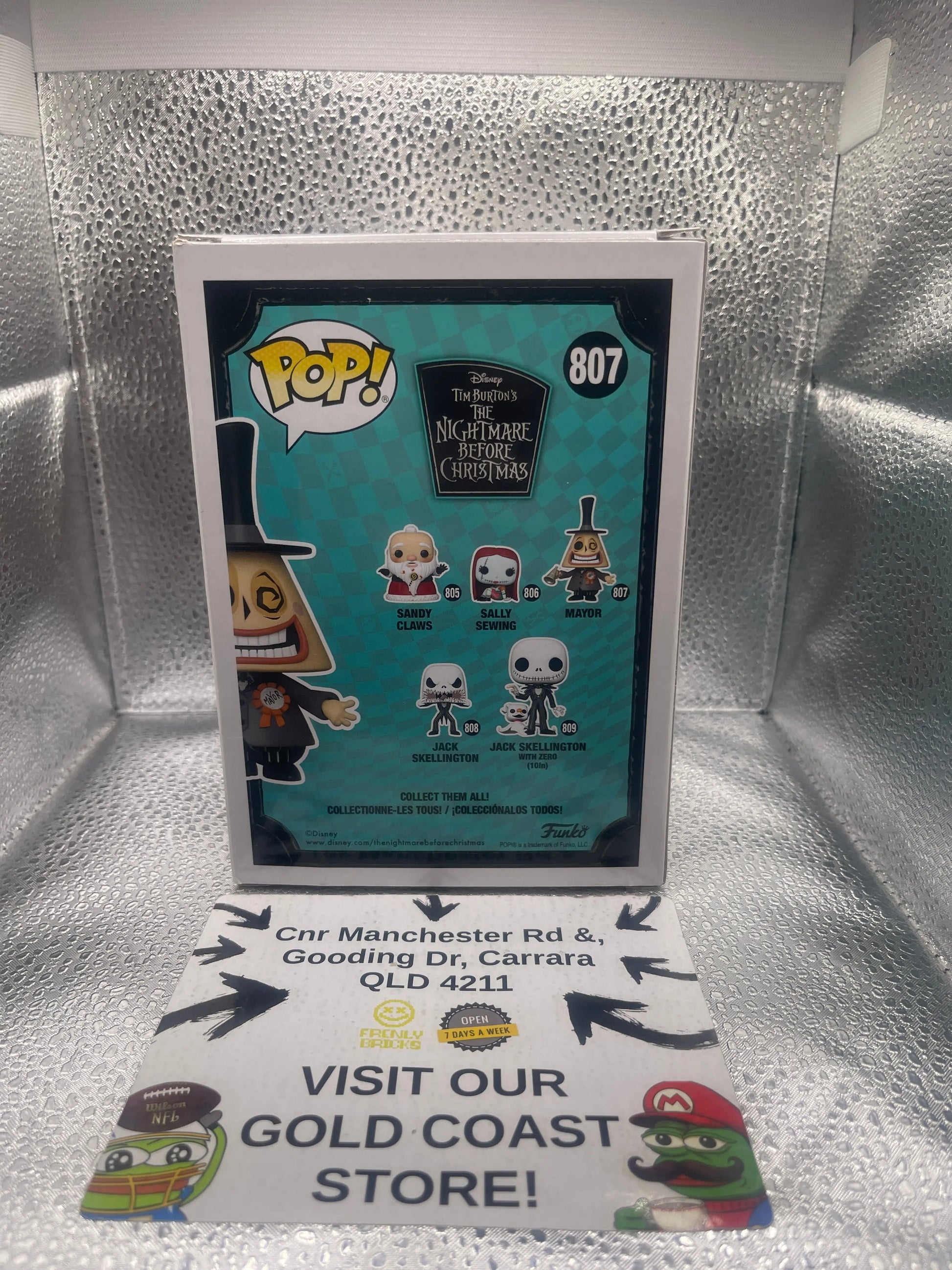 Funko POP! Disney Nightmare Before Christmas Mayor #807 Vinyl Diamond Special Ed FRENLY BRICKS - Open 7 Days