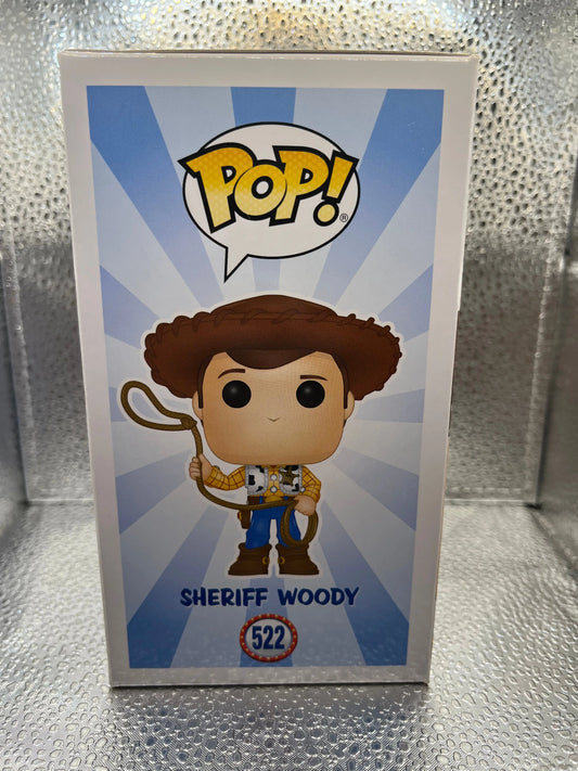 Funko POP Disney Pixar - Toy Story 4 - Sheriff Woody #522 FRENLY BRICKS - Open 7 Days