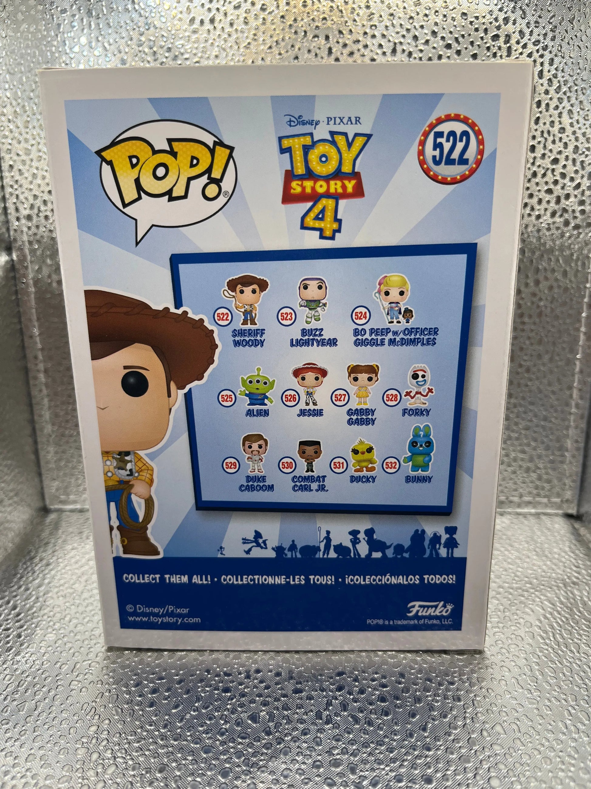 Funko POP Disney Pixar - Toy Story 4 - Sheriff Woody #522 FRENLY BRICKS - Open 7 Days