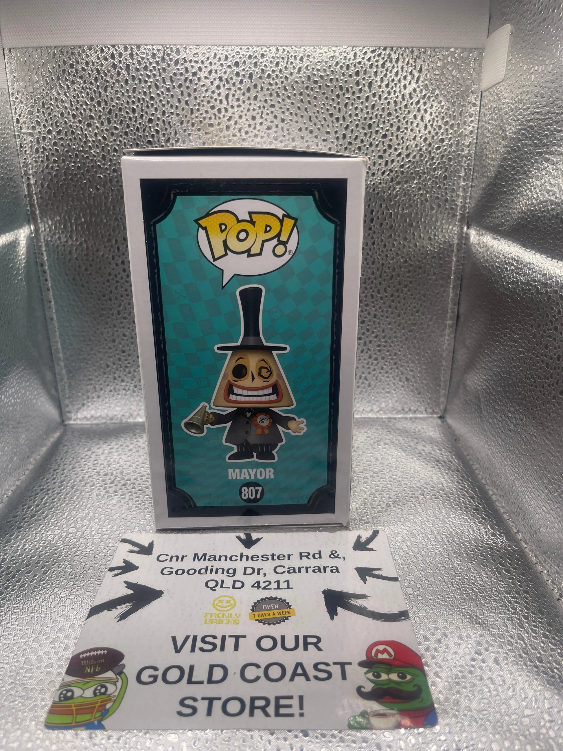 Funko POP! Disney Nightmare Before Christmas Mayor #807 Vinyl Diamond Special Ed FRENLY BRICKS - Open 7 Days