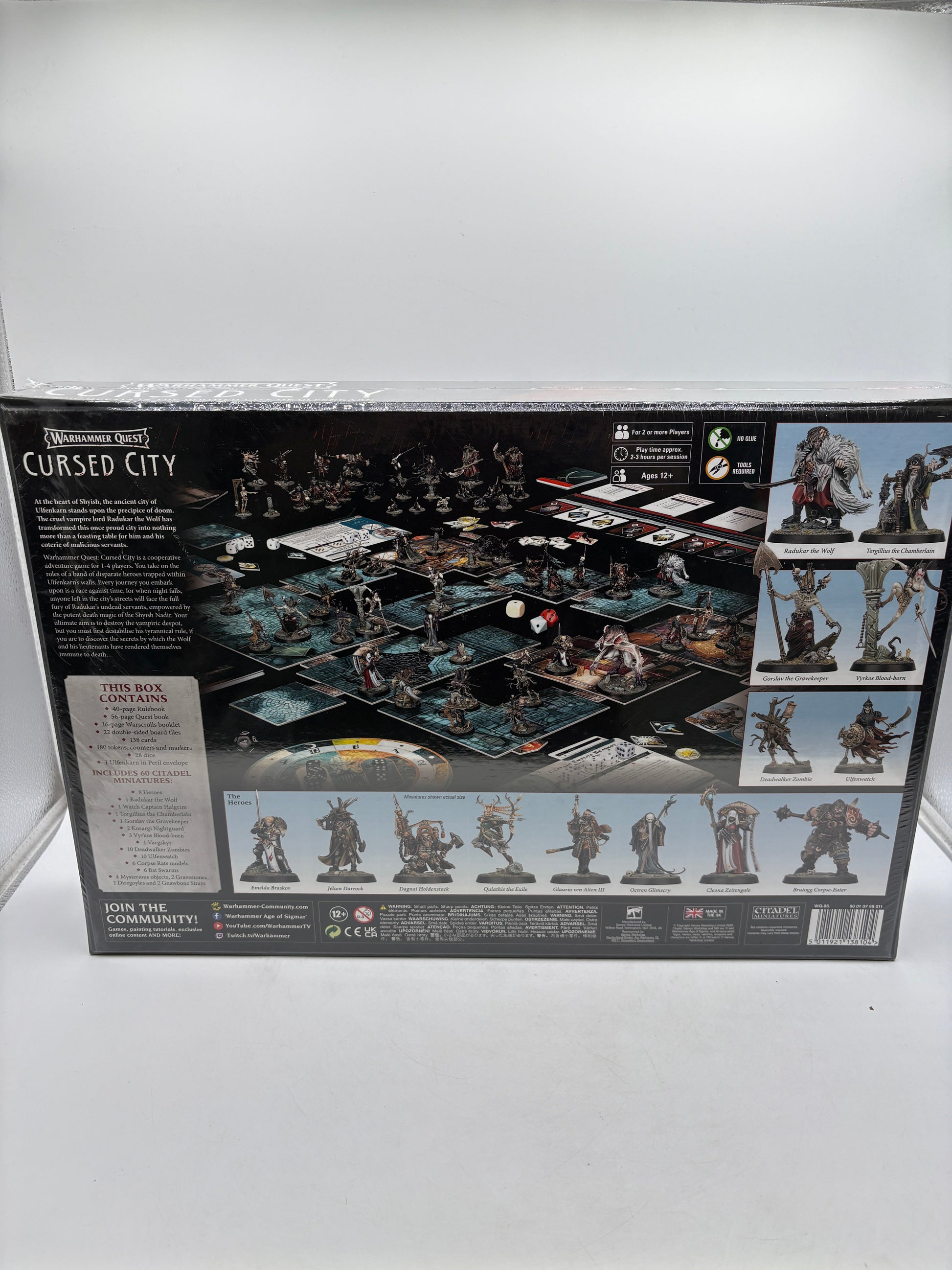 Warhammer Quest: Cursed City - Age of Sigmar Box Set - Brand New! WQ-05 FRENLY BRICKS - Open 7 Days