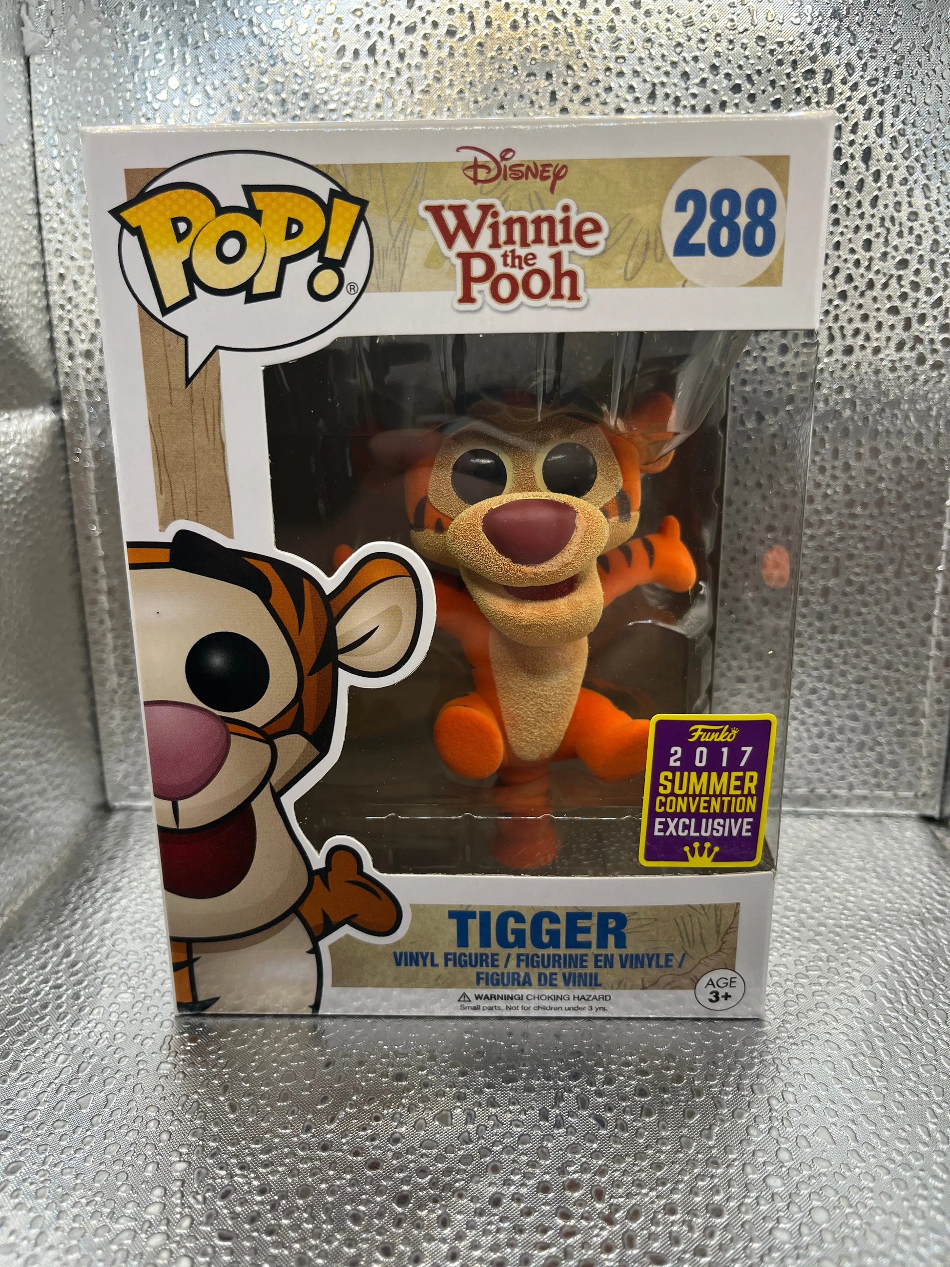 Funko POP Disney - Winnie the Pooh - Tigger (2017 Summer Convention Exclusive) #288 FRENLY BRICKS - Open 7 Days