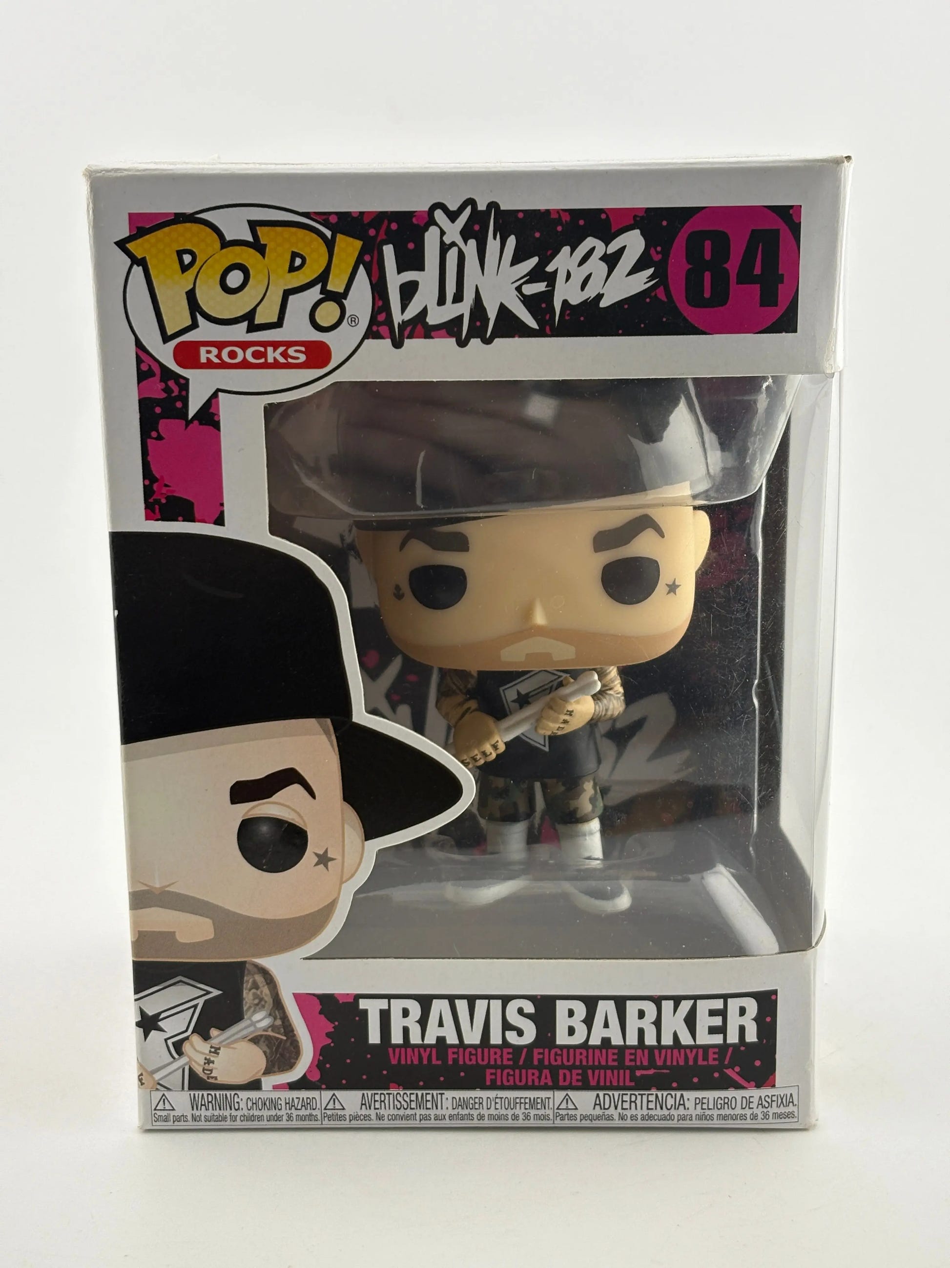 Funko POP! Rocks Blink-182 #84 Travis Barker Vinyl Figure FRENLY BRICKS - Open 7 Days image 1
