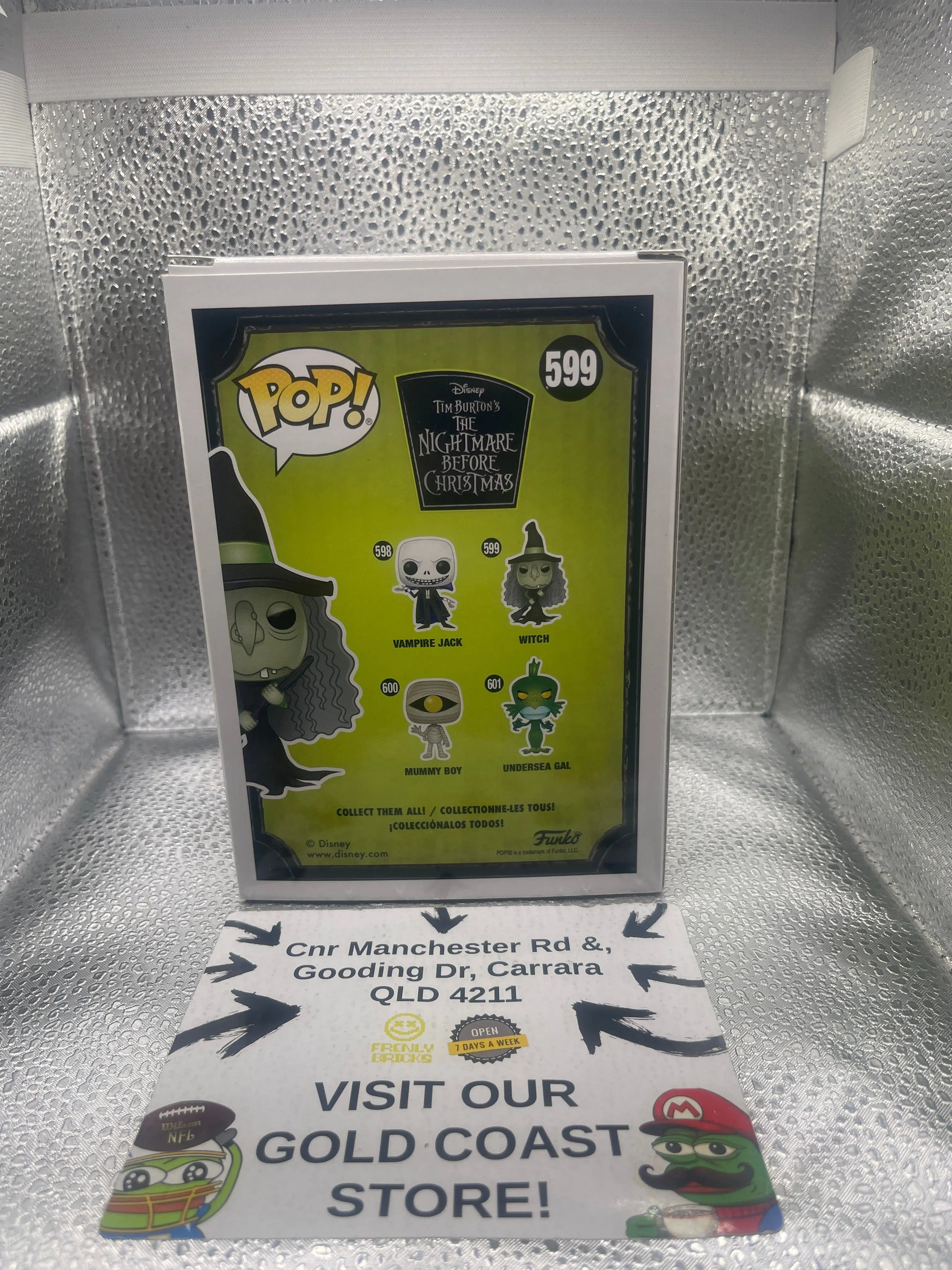 Funko Pop! Movies: The Nightmare Before Christmas - Witch Vinyl Figure #599 FRENLY BRICKS - Open 7 Days