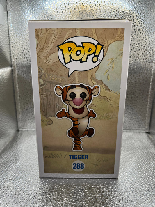 Funko POP Disney - Winnie the Pooh - Tigger (2017 Summer Convention Exclusive) #288 FRENLY BRICKS - Open 7 Days