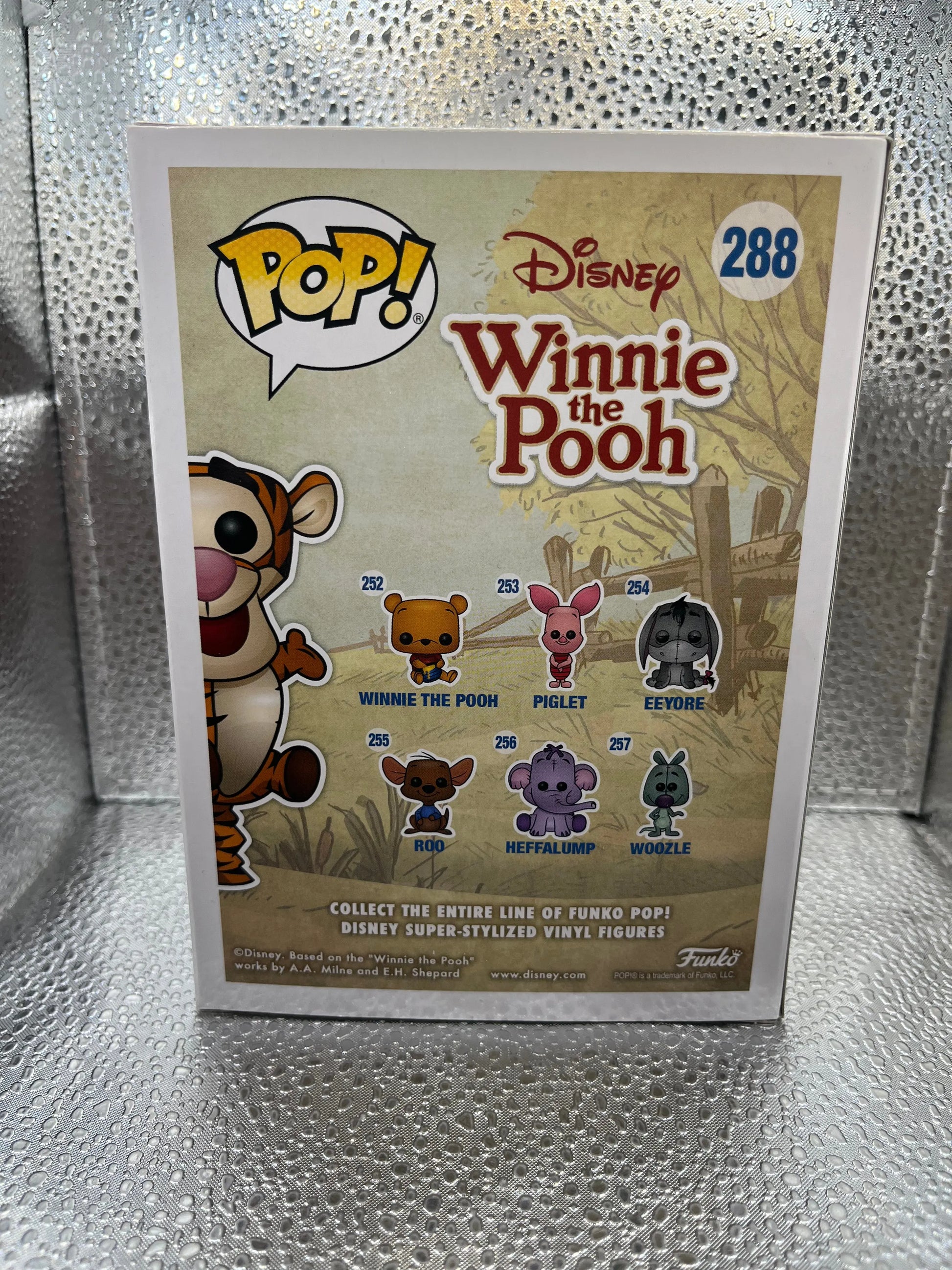 Funko POP Disney - Winnie the Pooh - Tigger (2017 Summer Convention Exclusive) #288 FRENLY BRICKS - Open 7 Days