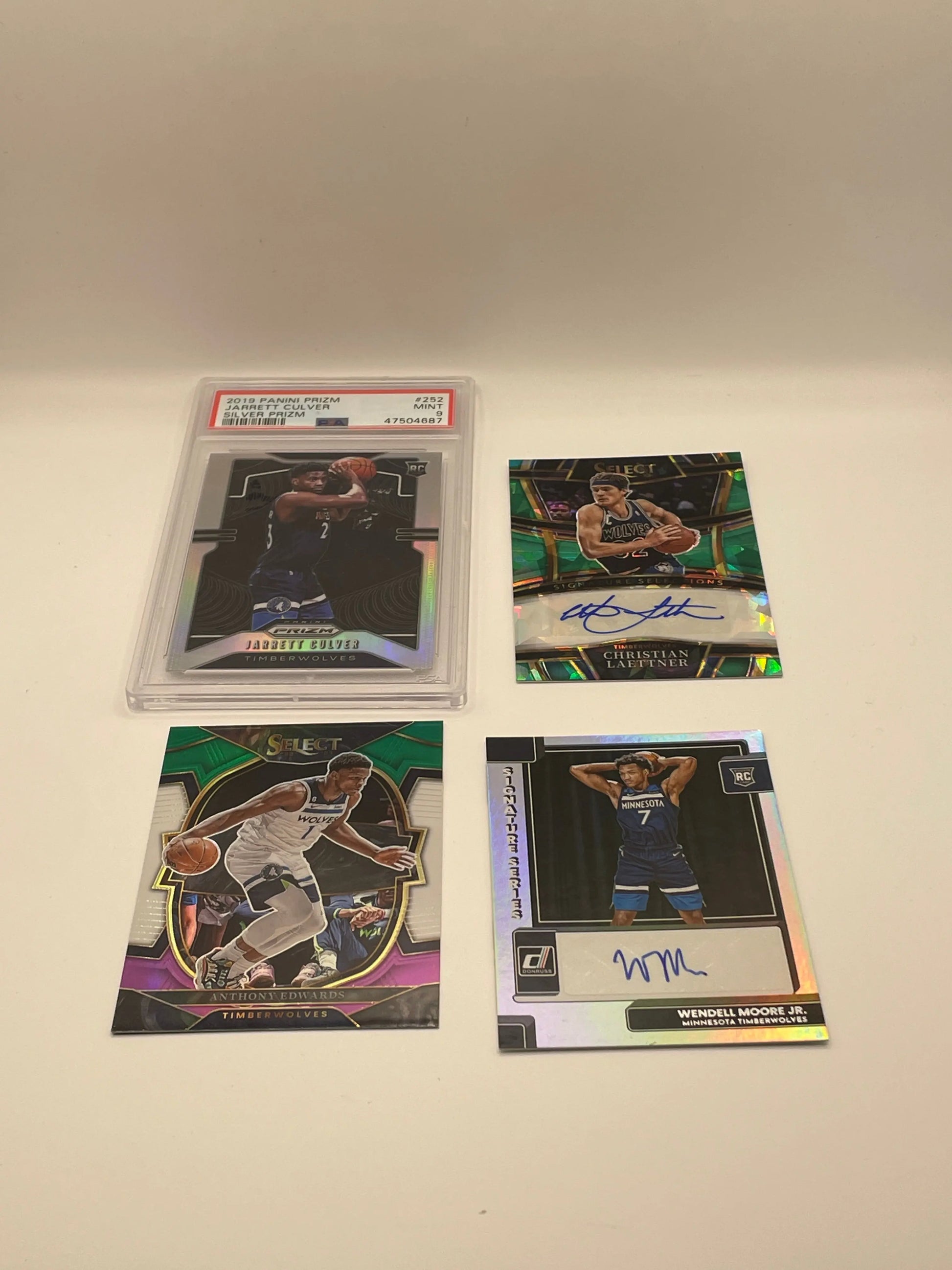 NBA Auto & Graded Minnesota Timberwolves Sports card lot,bundle - Jarret Culver  + more (lot#49) FRENLY BRICKS - Open 7 Days