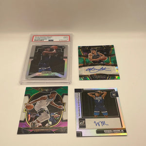 NBA Auto & Graded Minnesota Timberwolves Sports card lot,bundle - Jarret Culver  + more (lot#49) FRENLY BRICKS - Open 7 Days