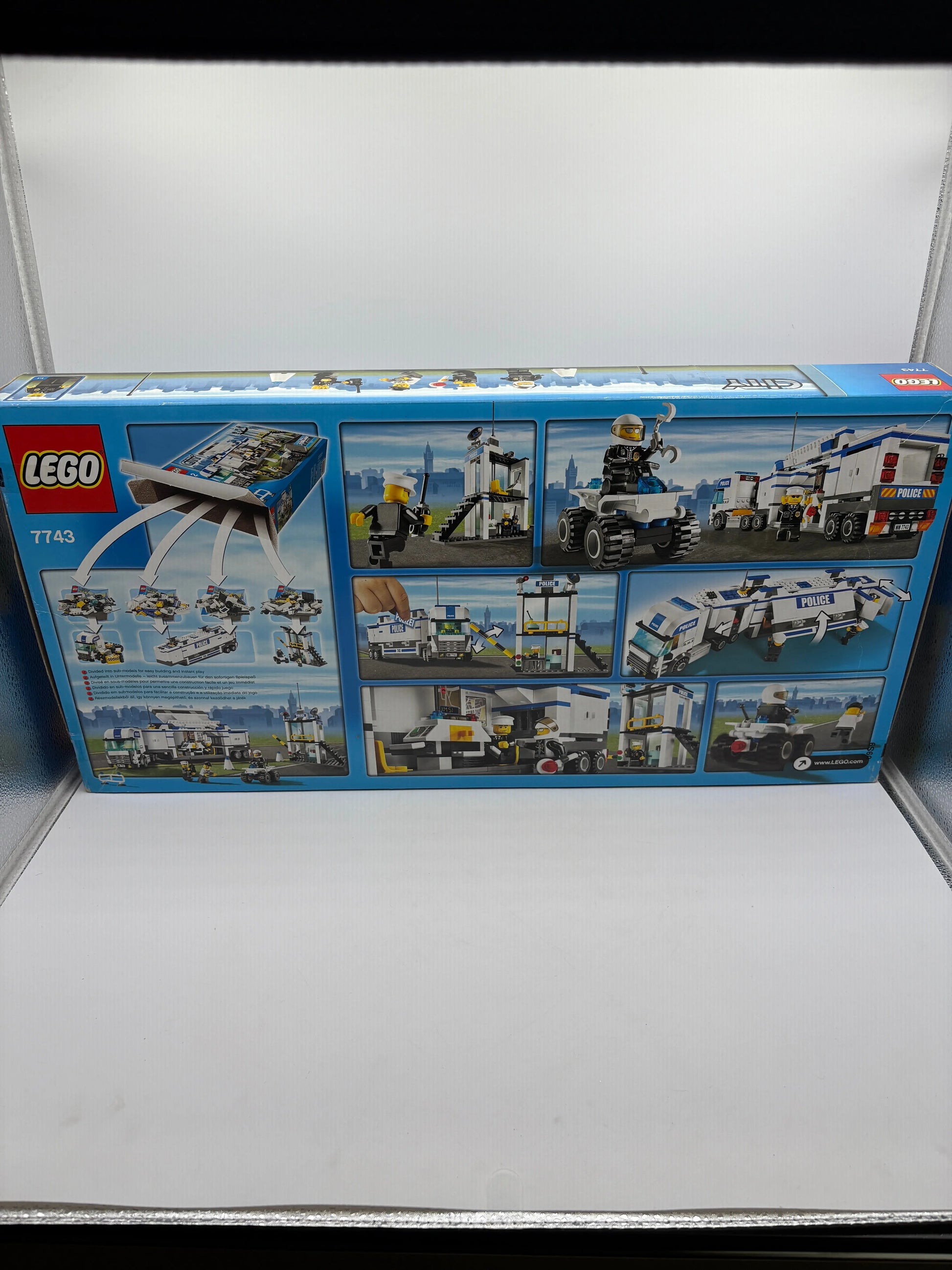 LEGO City #7743 Police Command Center Brand New in Box Sealed FRENLY BRICKS - Open 7 Days
