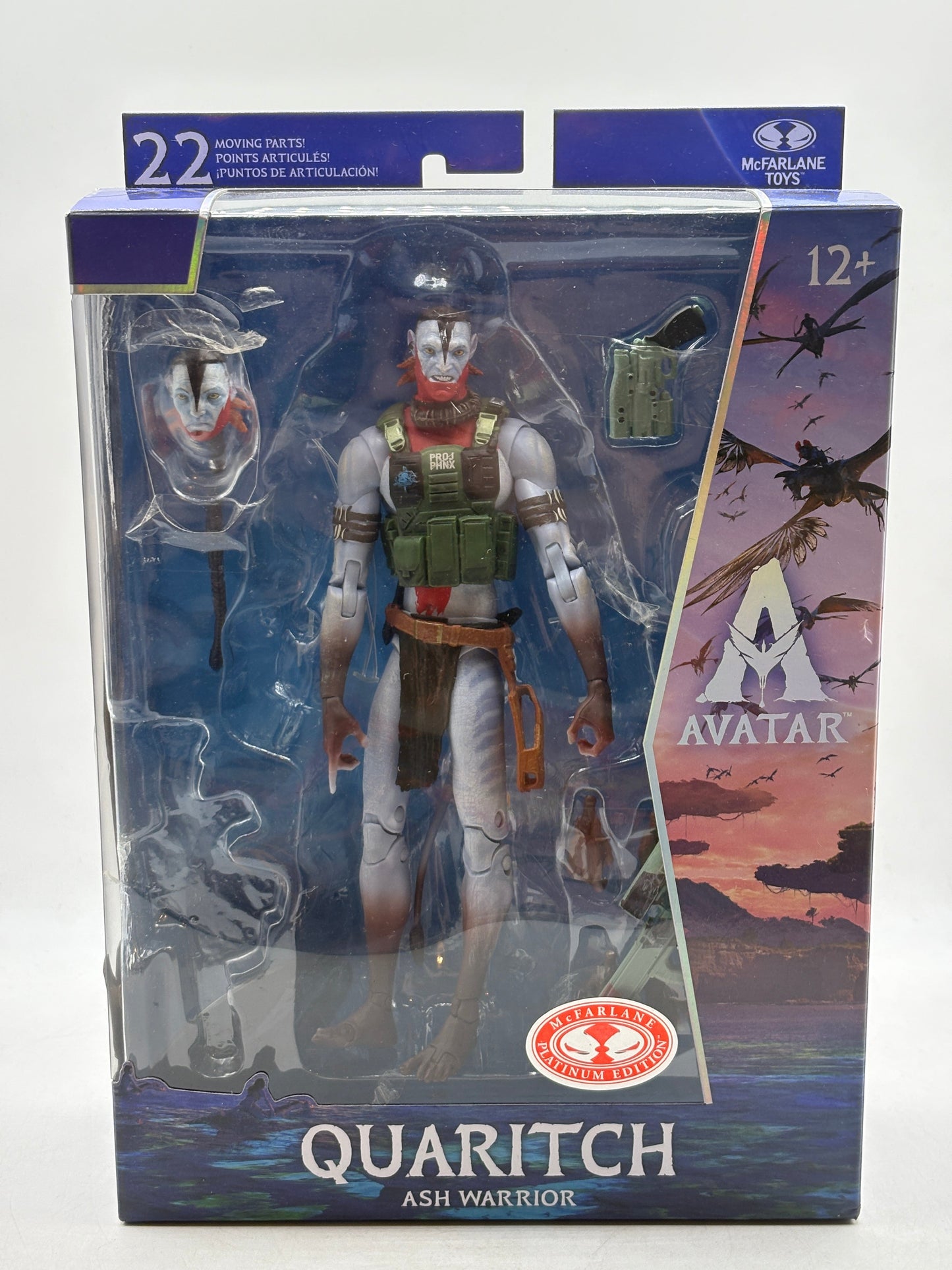 McFarlane Toys Platinum Edition - Avatar Ash Warrior Quaritch OPEN FRENLY BRICKS - Open 7 Days