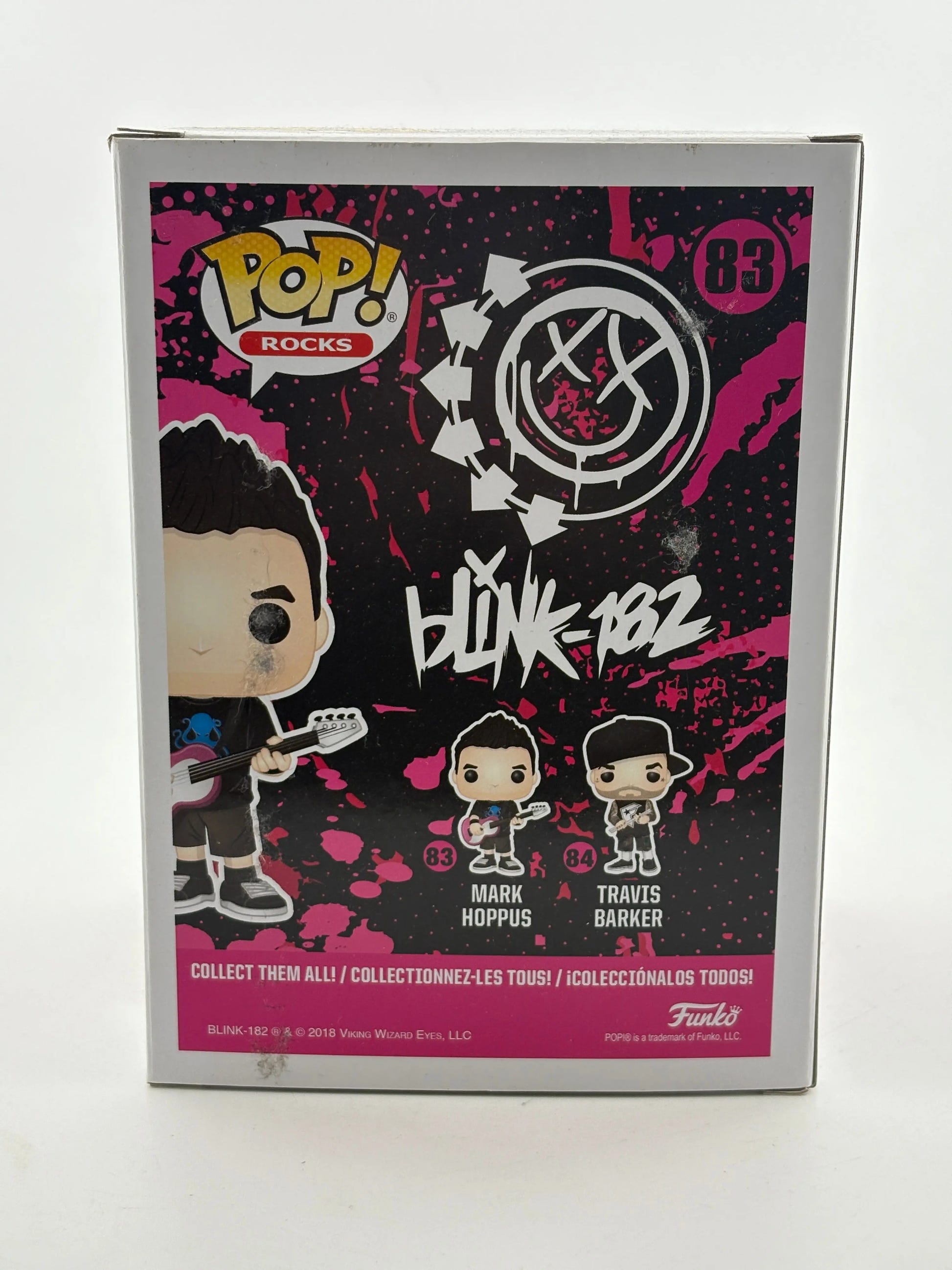 Funko POP! Rocks Blink-182 #83 Mark Hoppus Vinyl Figure FRENLY BRICKS - Open 7 Days image 3