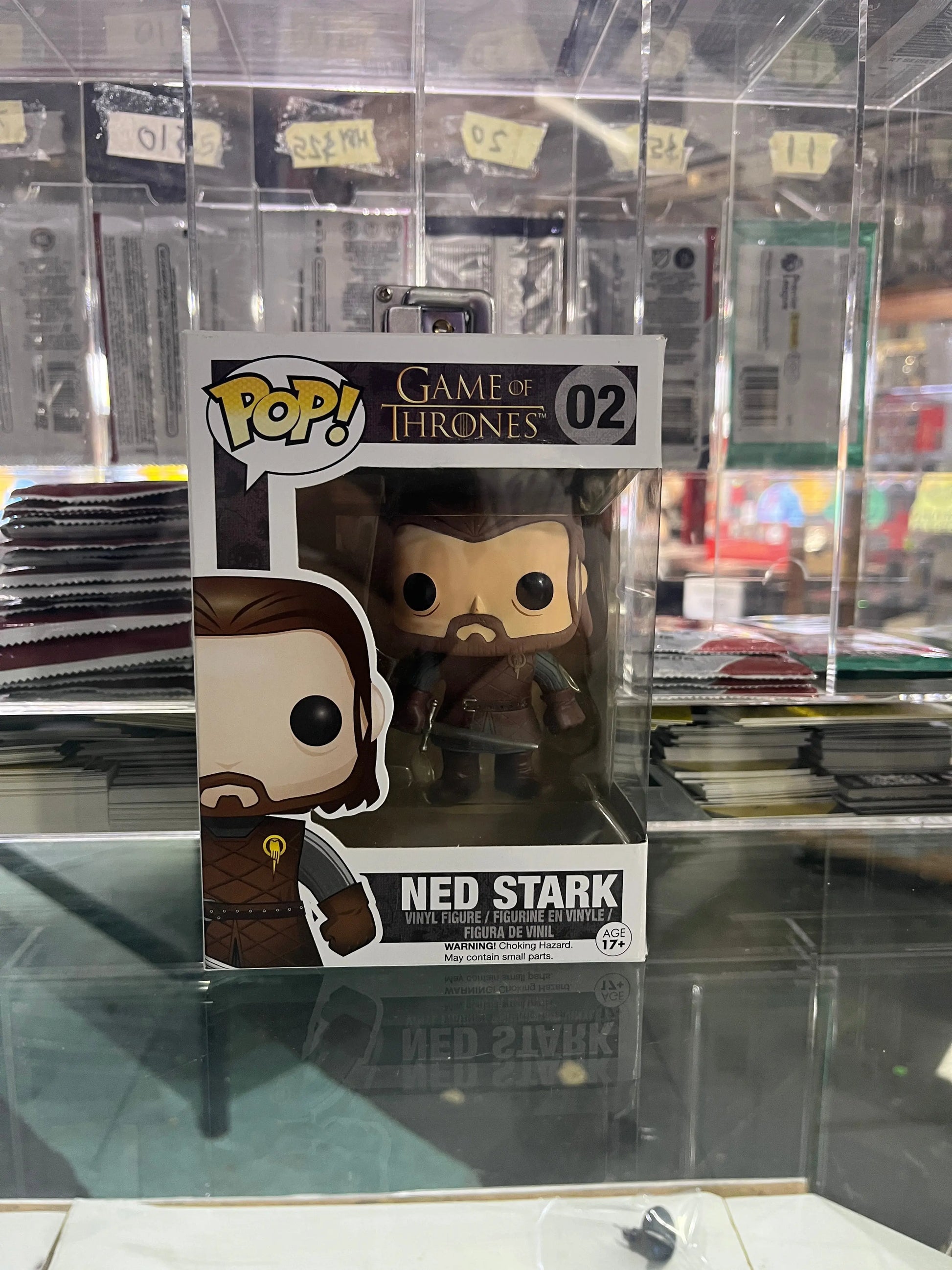 Game of Thrones Ned Stark Pop! Vinyl Figure #02 FRENLY BRICKS - Open 7 Days