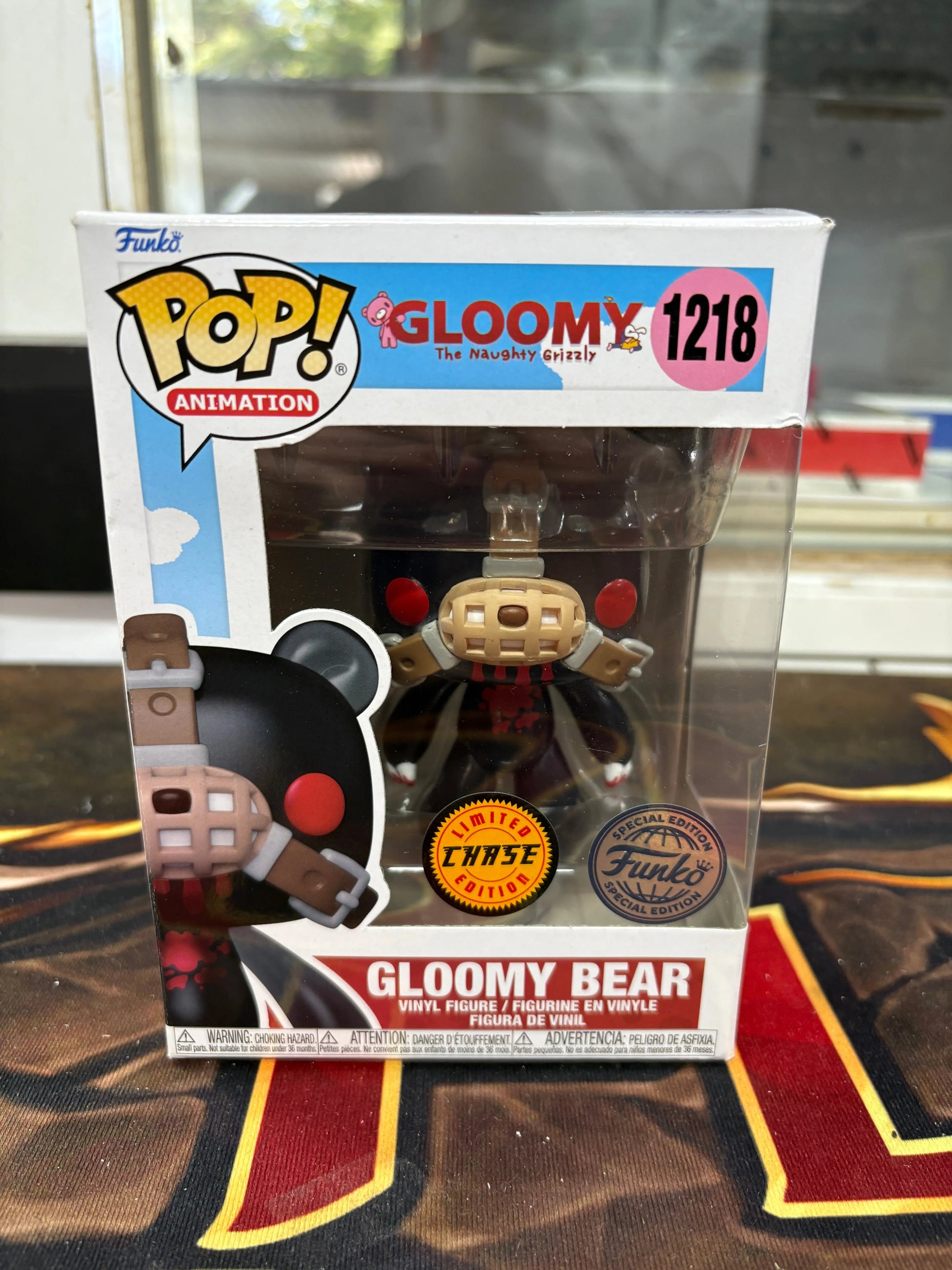 Funko POP Vinyl - Animation - Gloomy - Gloomy Bear - #1218 Chase FRENLY BRICKS - Open 7 Days