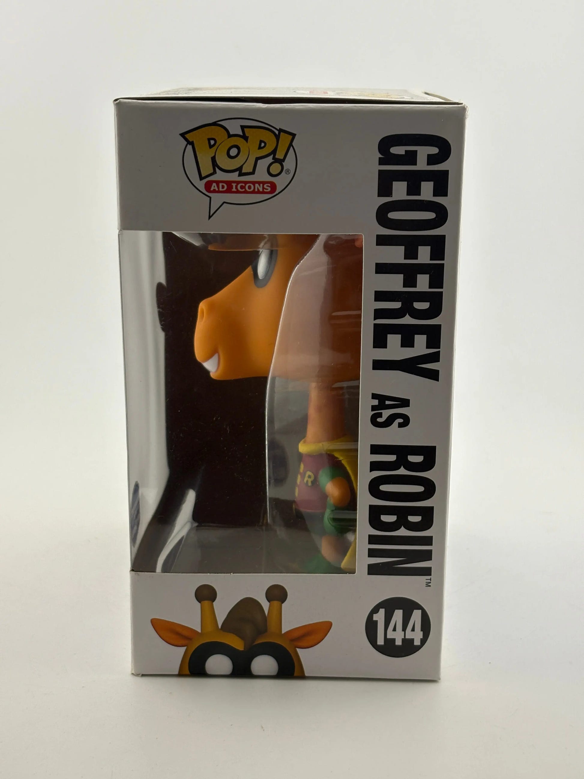 Funko POP! Ad Icons Toys R Us x DC #144 Geoffrey as Robin Canada Exclusive FRENLY BRICKS - Open 7 Days image 2