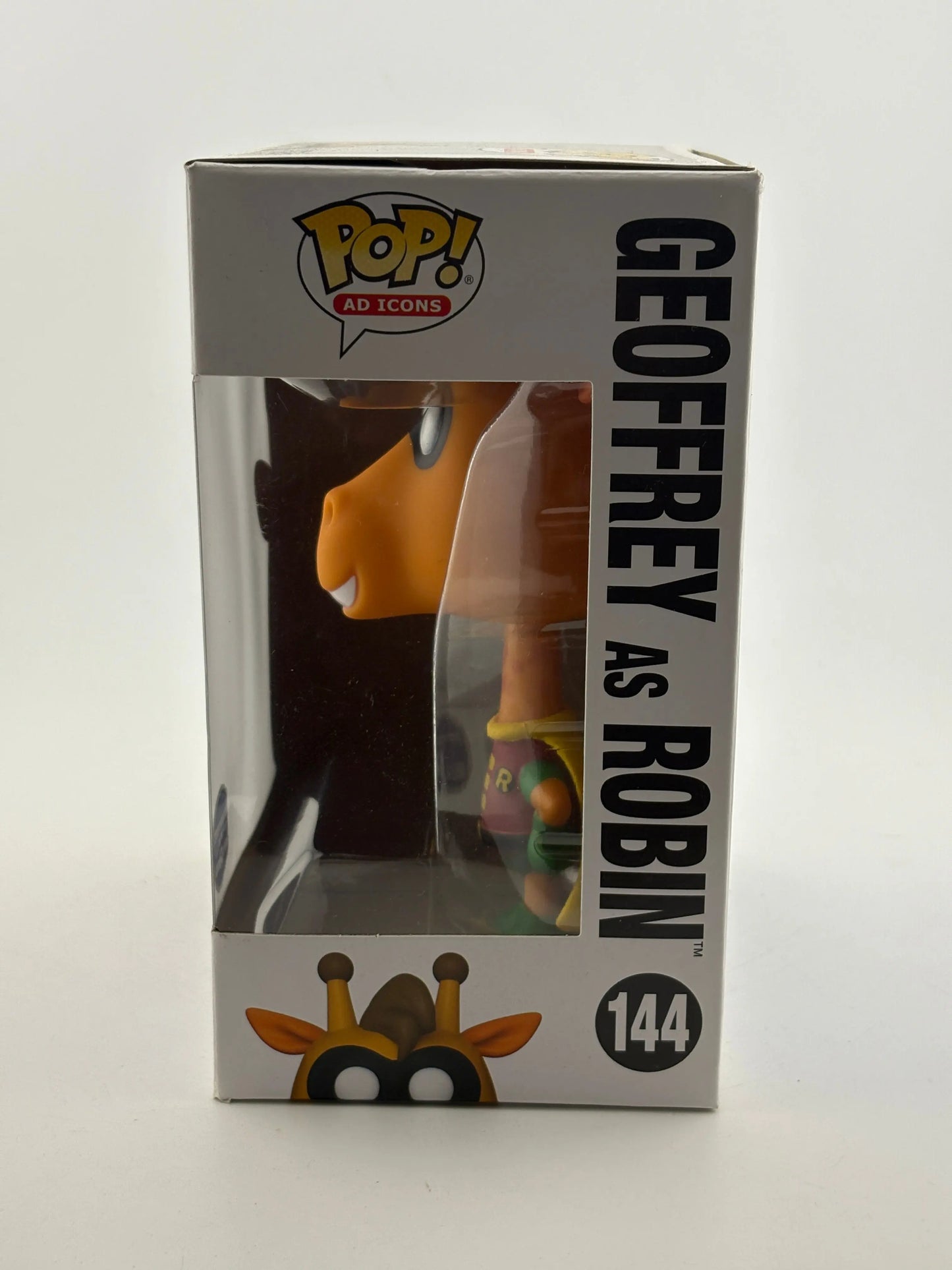 Funko POP! Ad Icons Toys R Us x DC #144 Geoffrey as Robin Canada Exclusive FRENLY BRICKS - Open 7 Days