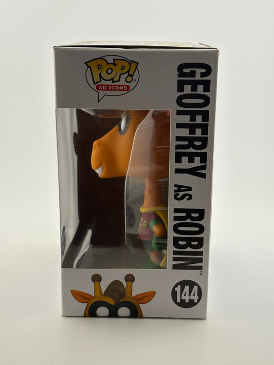 Funko POP! Ad Icons Toys R Us x DC #144 Geoffrey as Robin Canada Exclusive FRENLY BRICKS - Open 7 Days