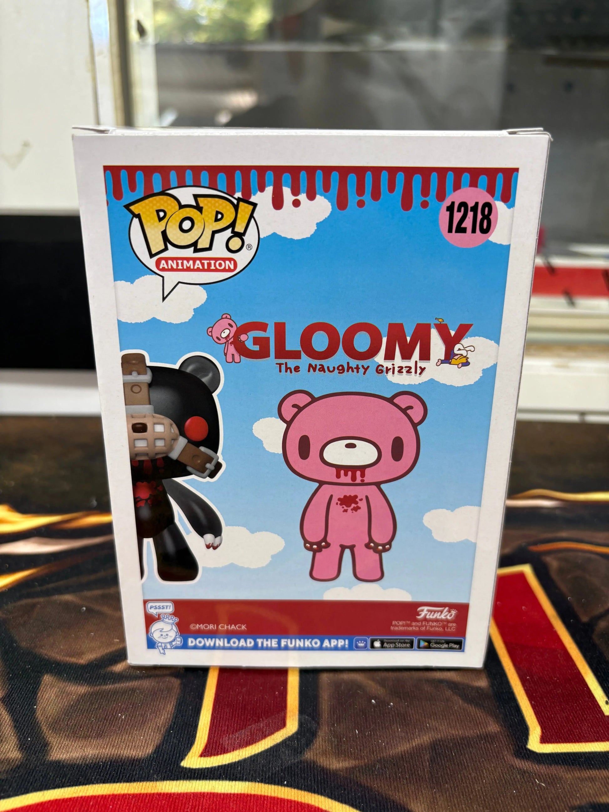 Funko POP Vinyl - Animation - Gloomy - Gloomy Bear - #1218 Chase FRENLY BRICKS - Open 7 Days