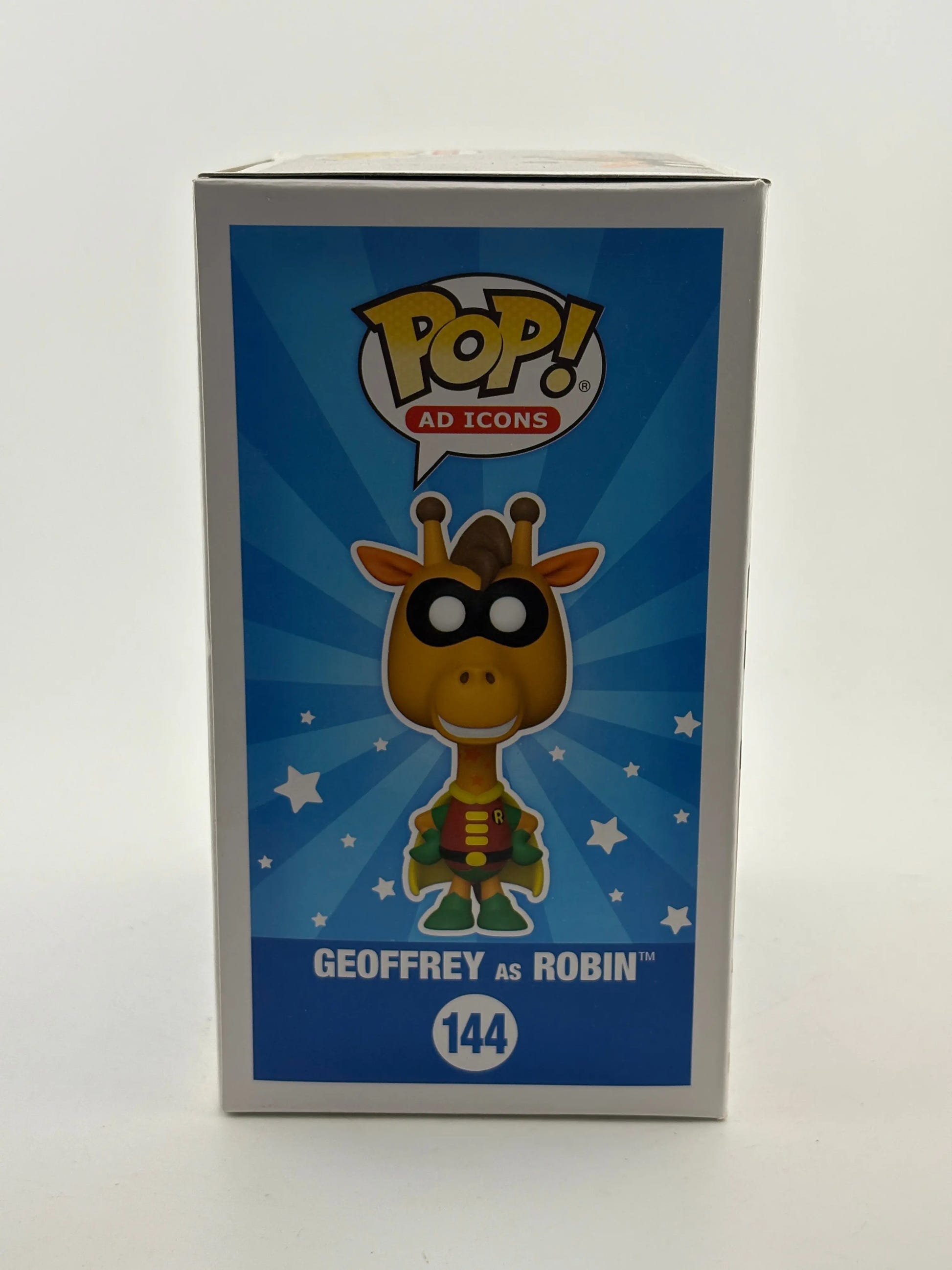 Funko POP! Ad Icons Toys R Us x DC #144 Geoffrey as Robin Canada Exclusive FRENLY BRICKS - Open 7 Days image 4