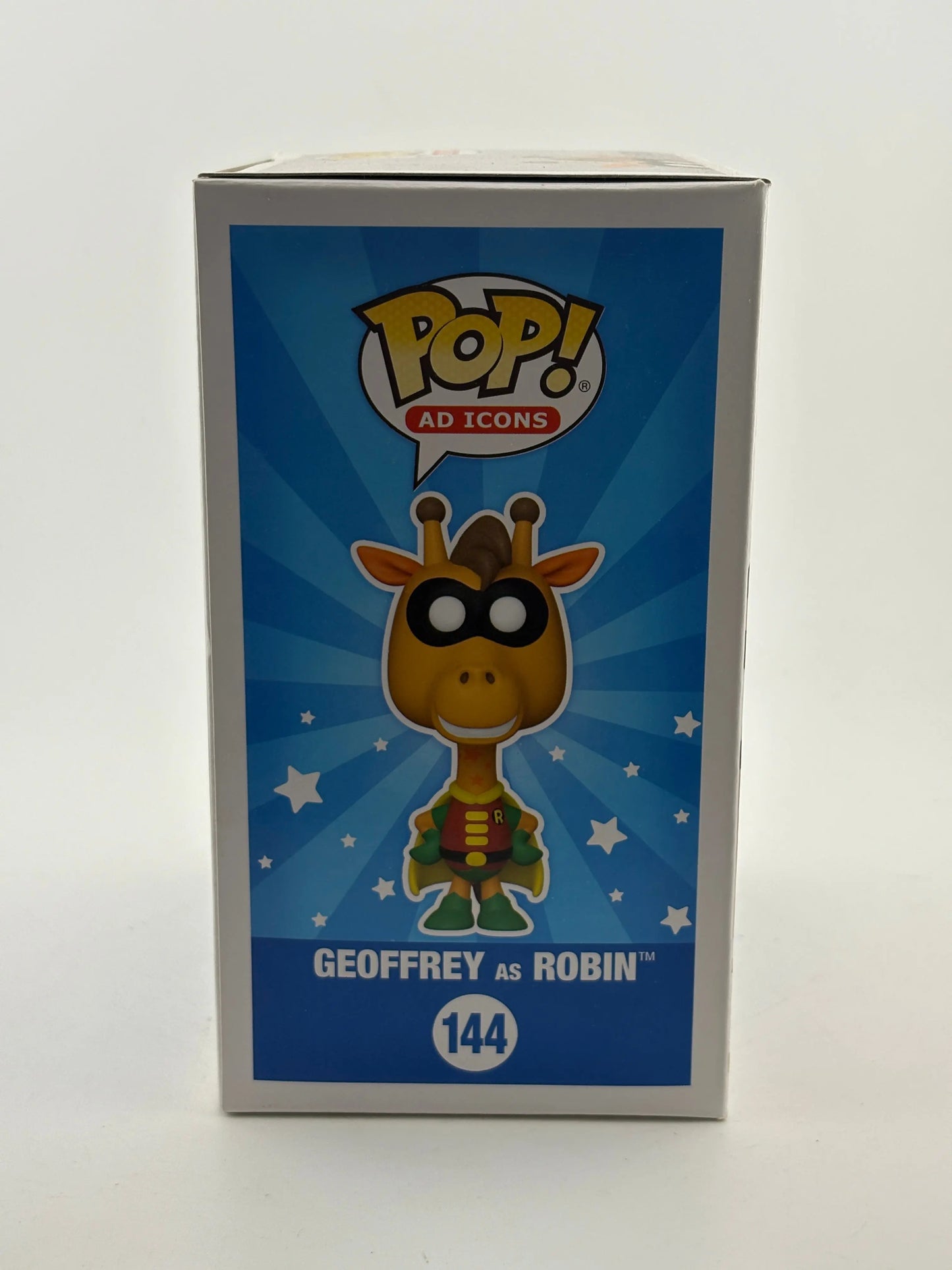 Funko POP! Ad Icons Toys R Us x DC #144 Geoffrey as Robin Canada Exclusive FRENLY BRICKS - Open 7 Days