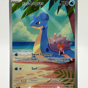 Pokemon TCG Destined Rivals - Mistys Lapras #194/182 Art Rare NM FRENLY BRICKS - Open 7 Days