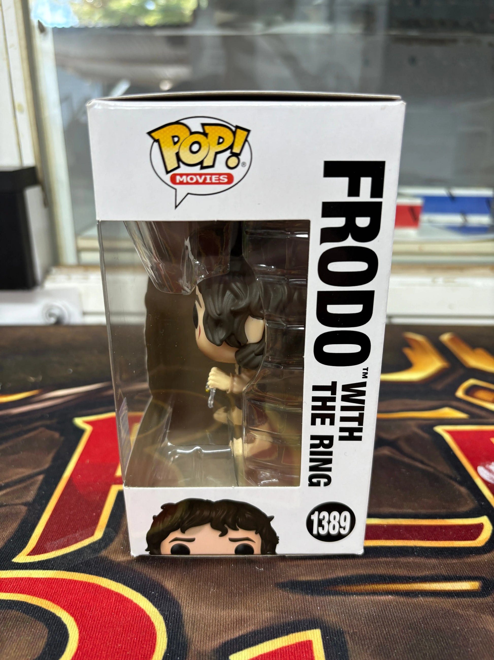 Funko Pop! Movies: LOTR - Frodo w the Ring *SDCC 2023 Exclusive* 1389 FRENLY BRICKS - Open 7 Days